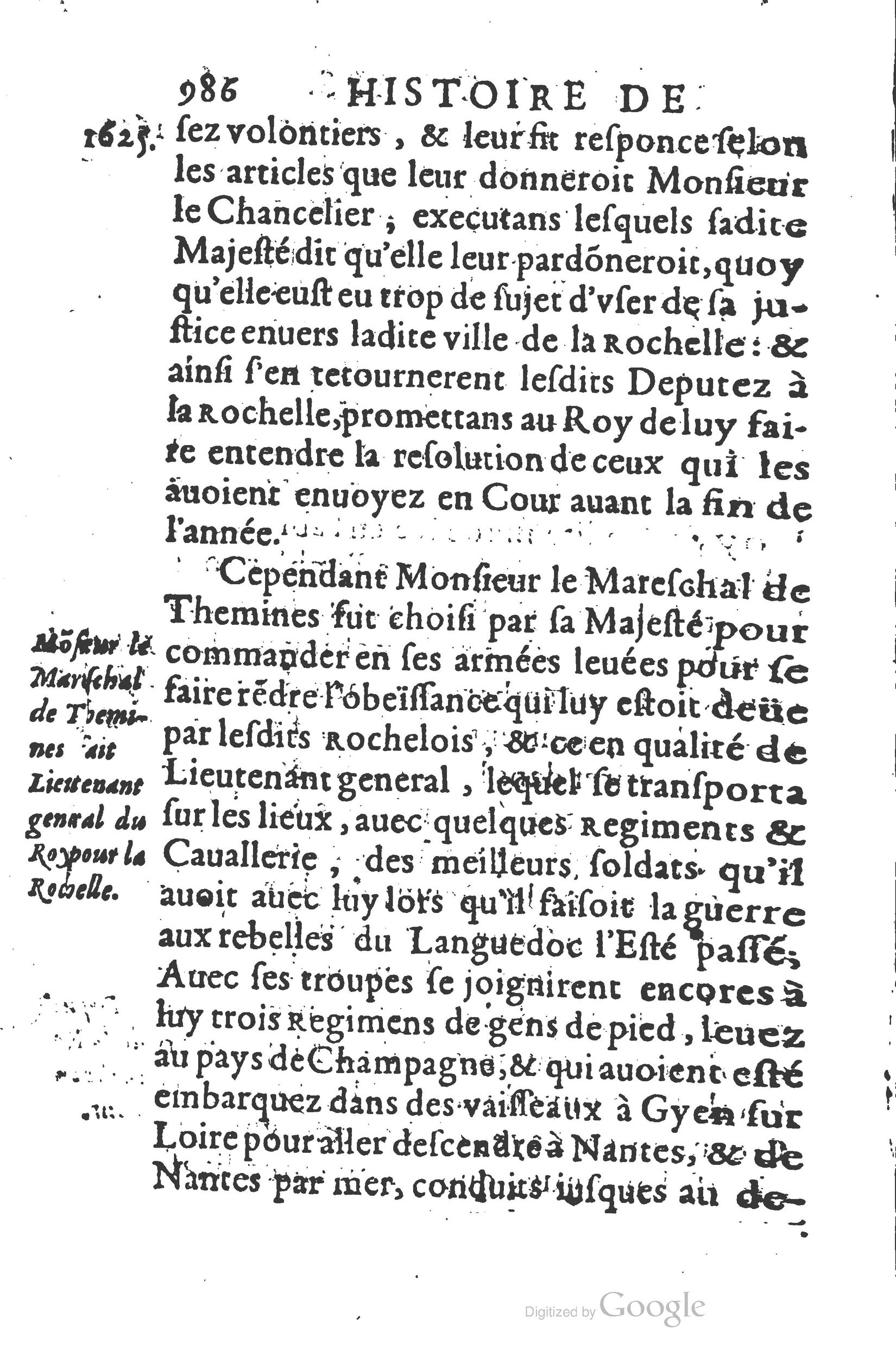 1626 - Joseph Bouillerot - Trésor de l’histoire générale de notre temps - BSB Munich