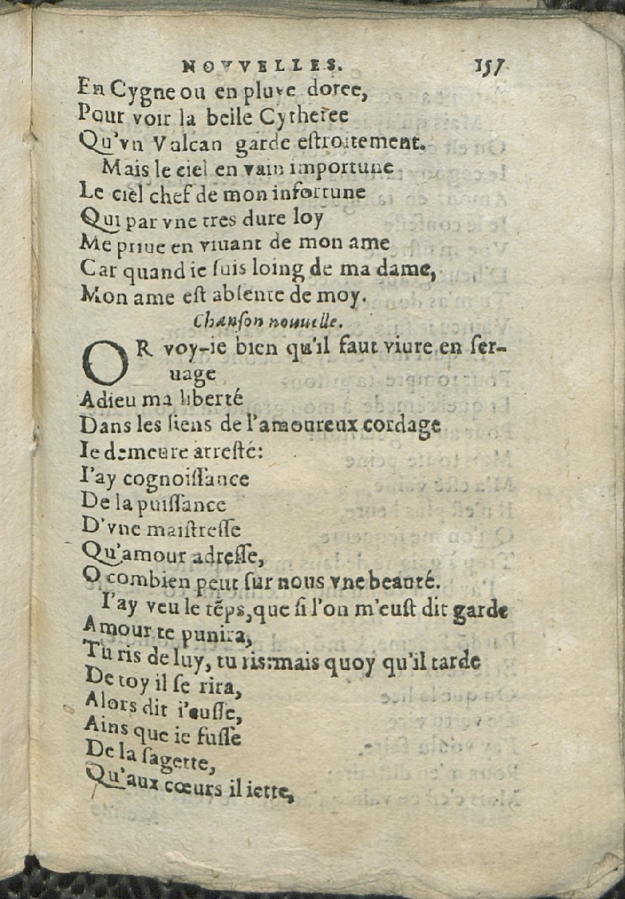 1575 - Pierre Brenouzet - Trésor de tous les recueils de chansons, tant amoureuses, rustiques, que musicales - Det KLG Copenhague