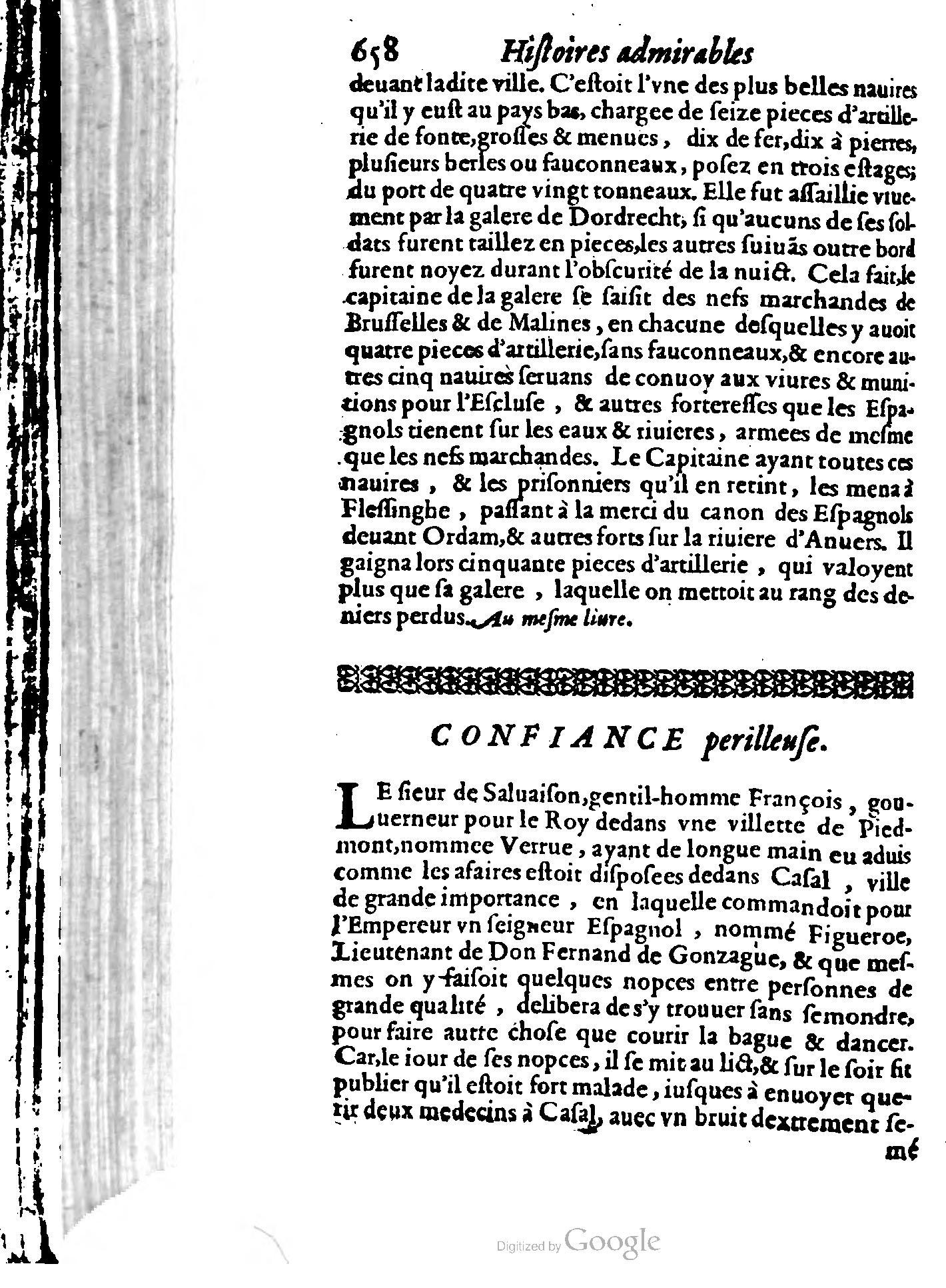 1620 - Samuel Crespin - Trésor d’histoires admirables et mémorables - BCU Lausanne