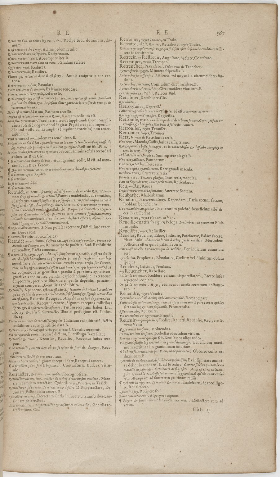 1606 - David Douceur - Trésor de la langue française - BnF