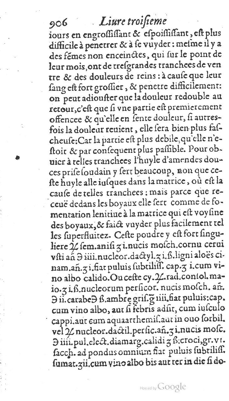 1585 - Jacques du Puis - Trésor des remèdes secrets pour les maladies des femmes - BnF