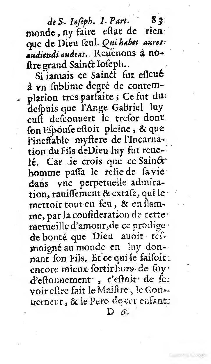 1646 - Jean Piot - Trésor inestimable de Saint-Joseph - BNC Rome