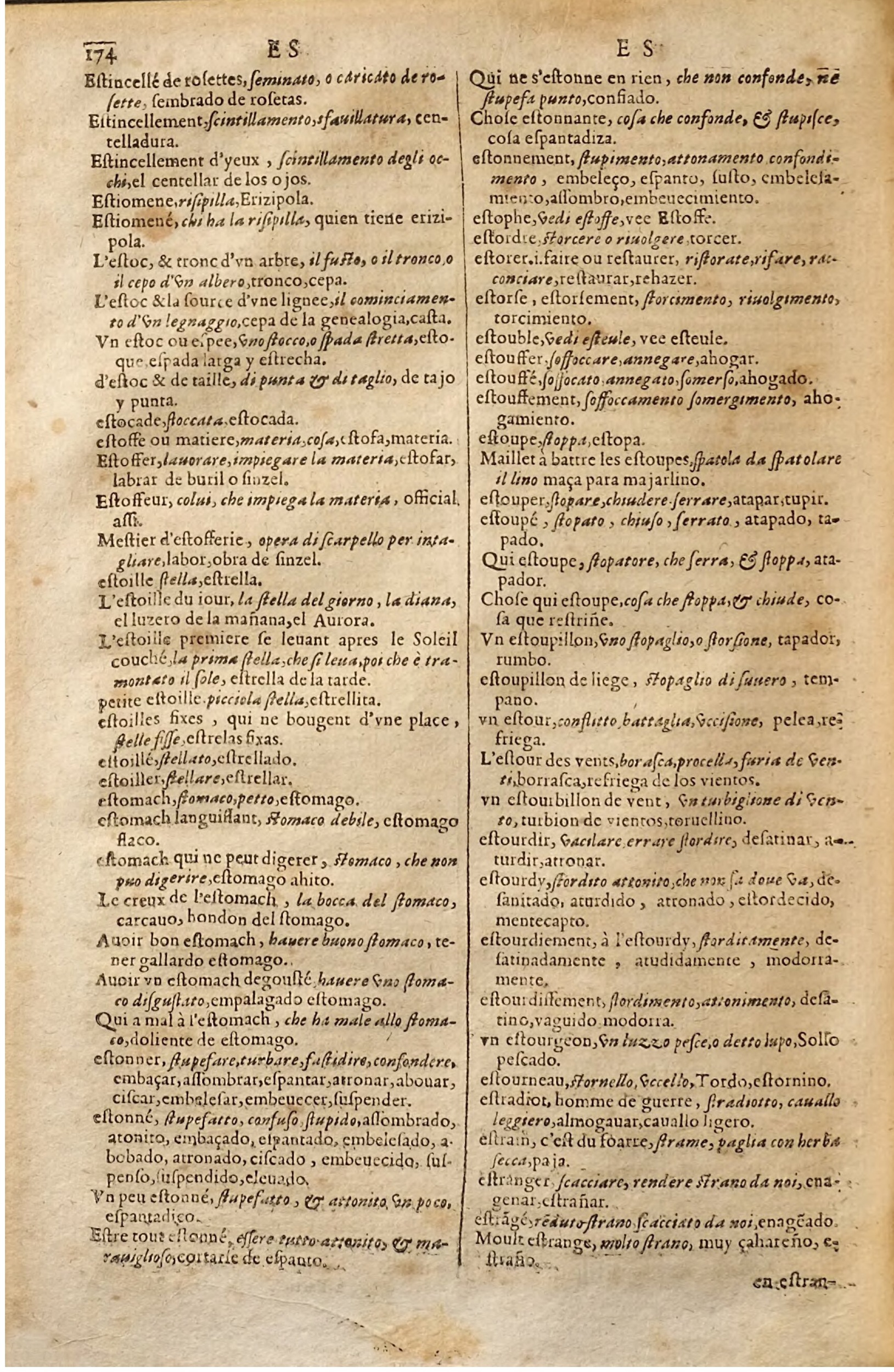 1627 - Jacques Crespin - Trésor des trois langues (Seconde partie) - Regensburg