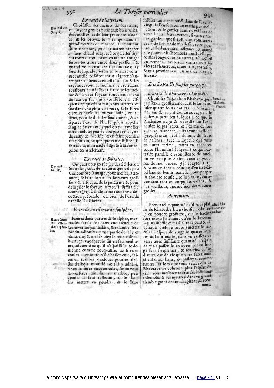 1609 - Étienne Gamonet - Grand dispensaire ou Trésor général et particulier des préservatifs - BIU Santé 1609 - Étienne Gamonet - Grand dispensaire ou Trésor général et particulier des préservatifs - BIU Santé