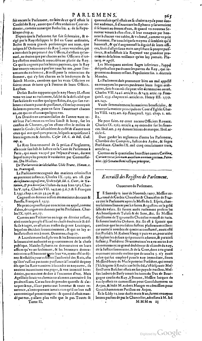 1629 - Veuve Nicolas Buon - Trésor du droit français (29620 T. 2) - BM Lyon