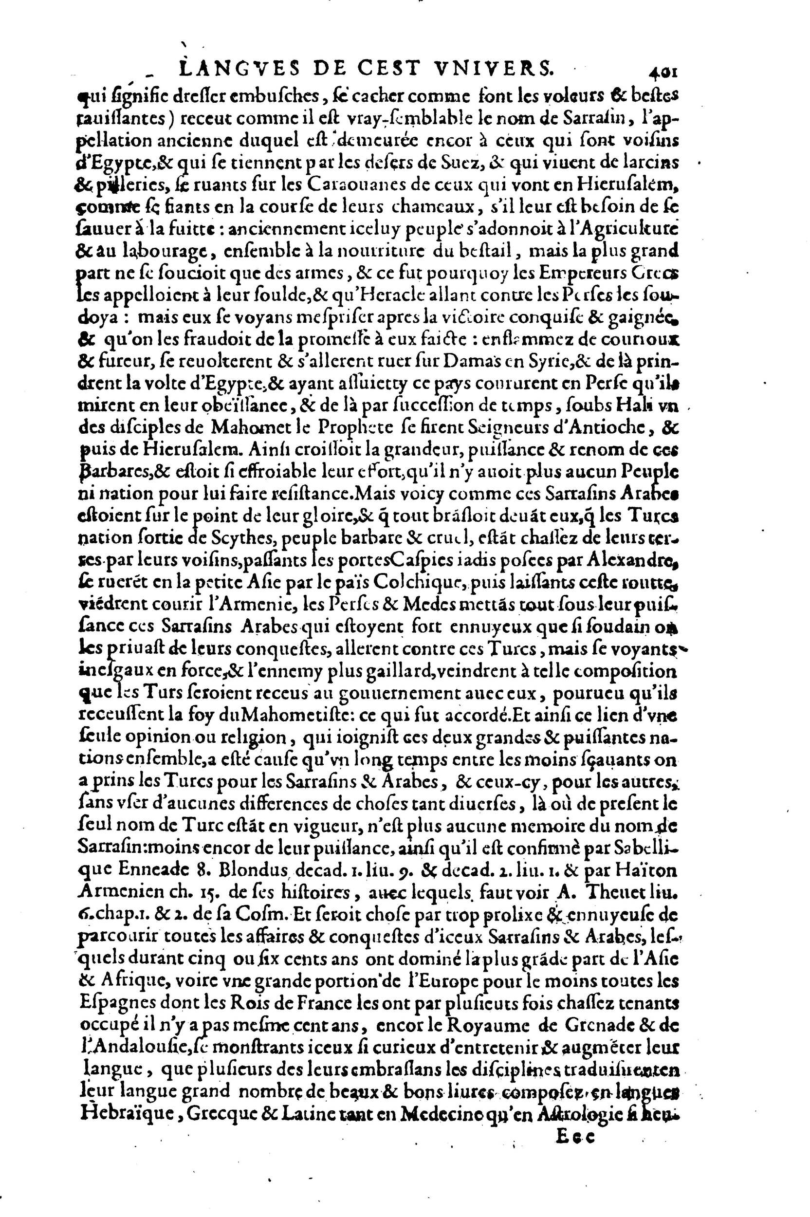 1608 - Nicolas Du Fossé - Trésor politique - BnF Tolbiac