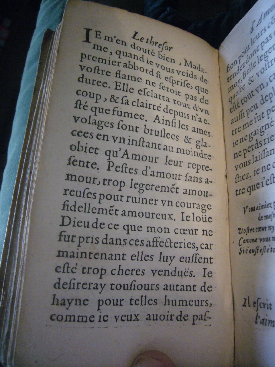 1597 - Matthieu Guillemot - Trésor d’amour - BnF Arsenal