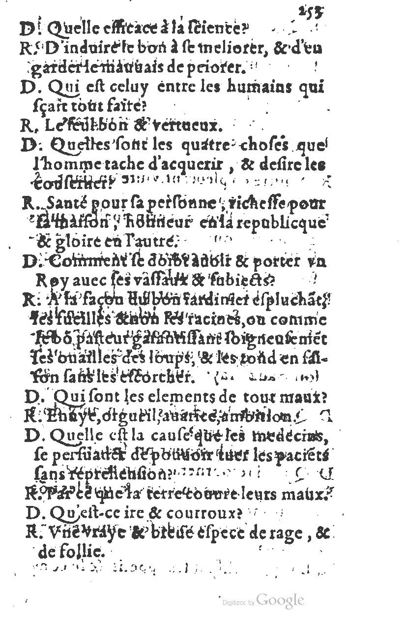 1581 - Nicolas Bonfons - Trésor des sentences dorées - Princeton 1581 - Nicolas Bonfons - Trésor des sentences dorées - Princeton