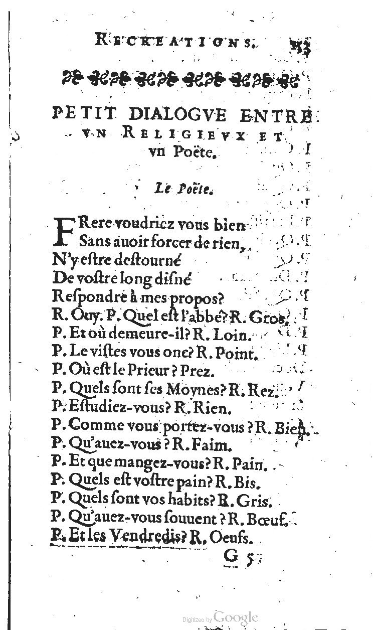 1627 - Jean Delamare - Trésor des récréations - BSB Munich