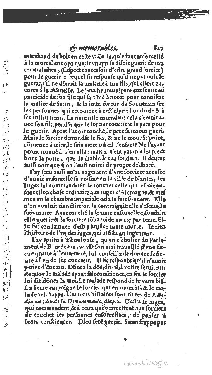 1610 - Paul Marceau - Trésor d’histoires admirables et mémorables - BSB Munich 1610 - Paul Marceau - Trésor d’histoires admirables et mémorables - BSB Munich