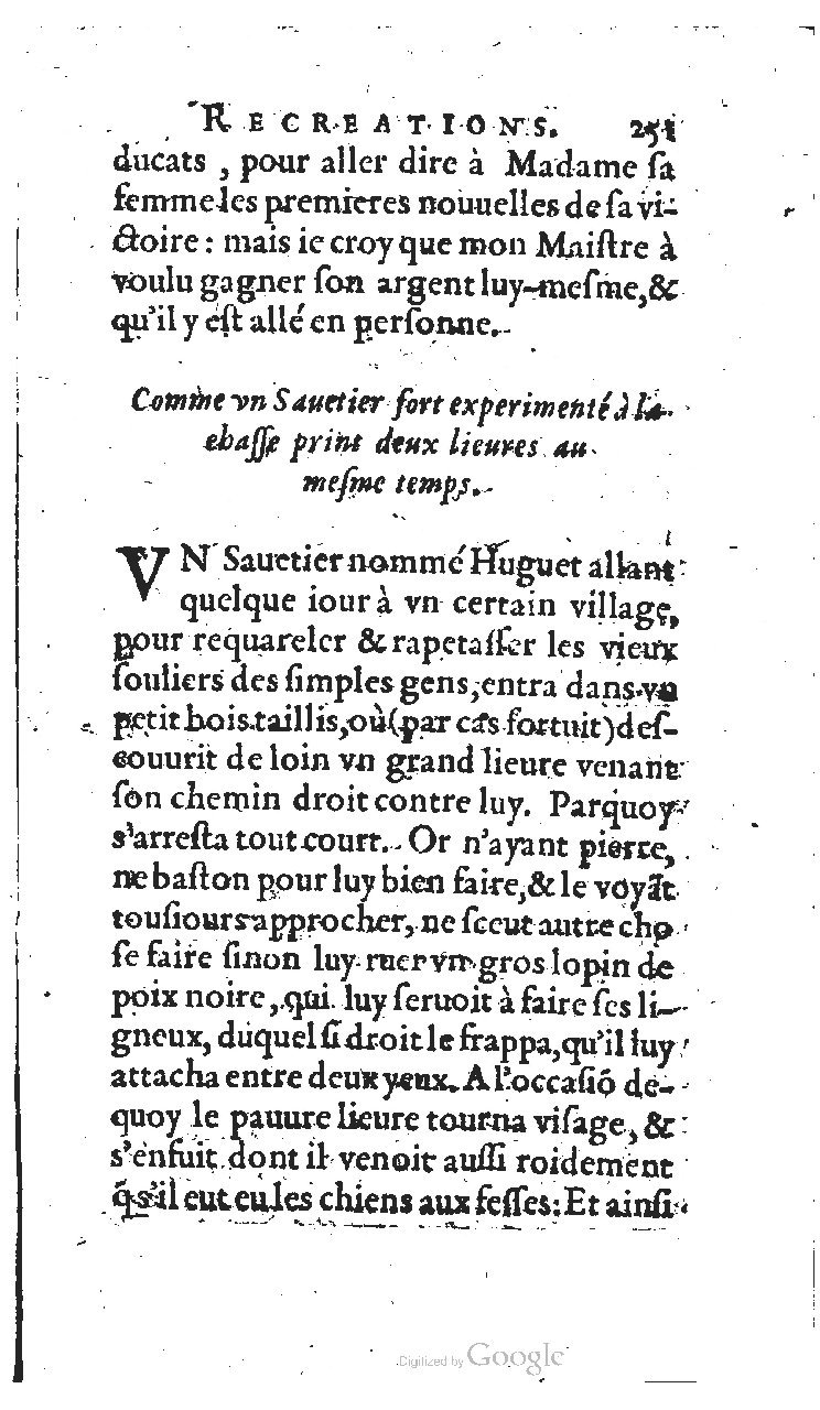 1627 - Jean Delamare - Trésor des récréations - BSB Munich