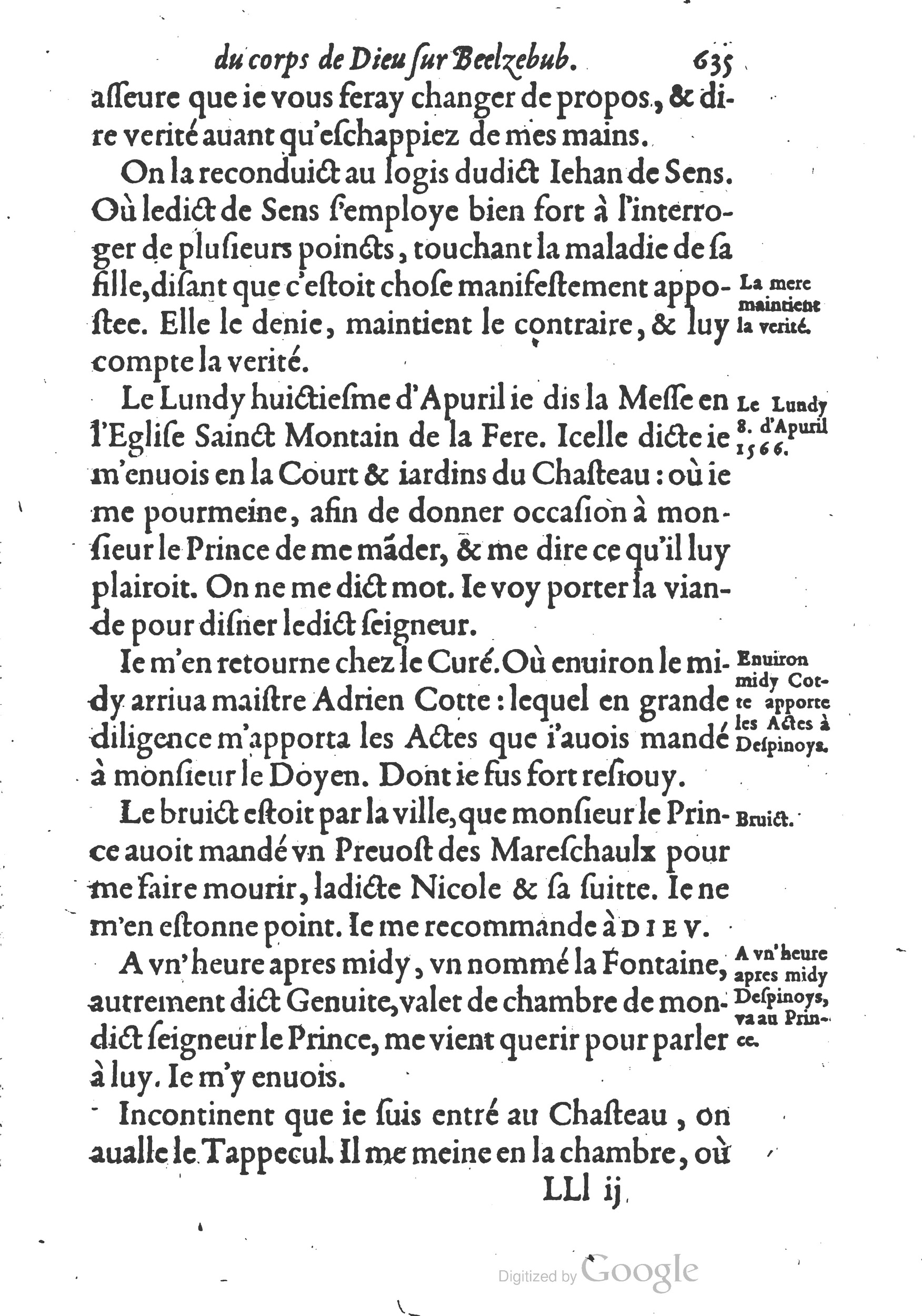 1578 - Nicolas Chesneau - Trésor et entière histoire de la triomphante victoire du corps de Dieu sur l’esprit malin - British Library 1578 - Nicolas Chesneau - Trésor et entière histoire de la triomphante victoire du corps de Dieu sur l’esprit malin - British Library