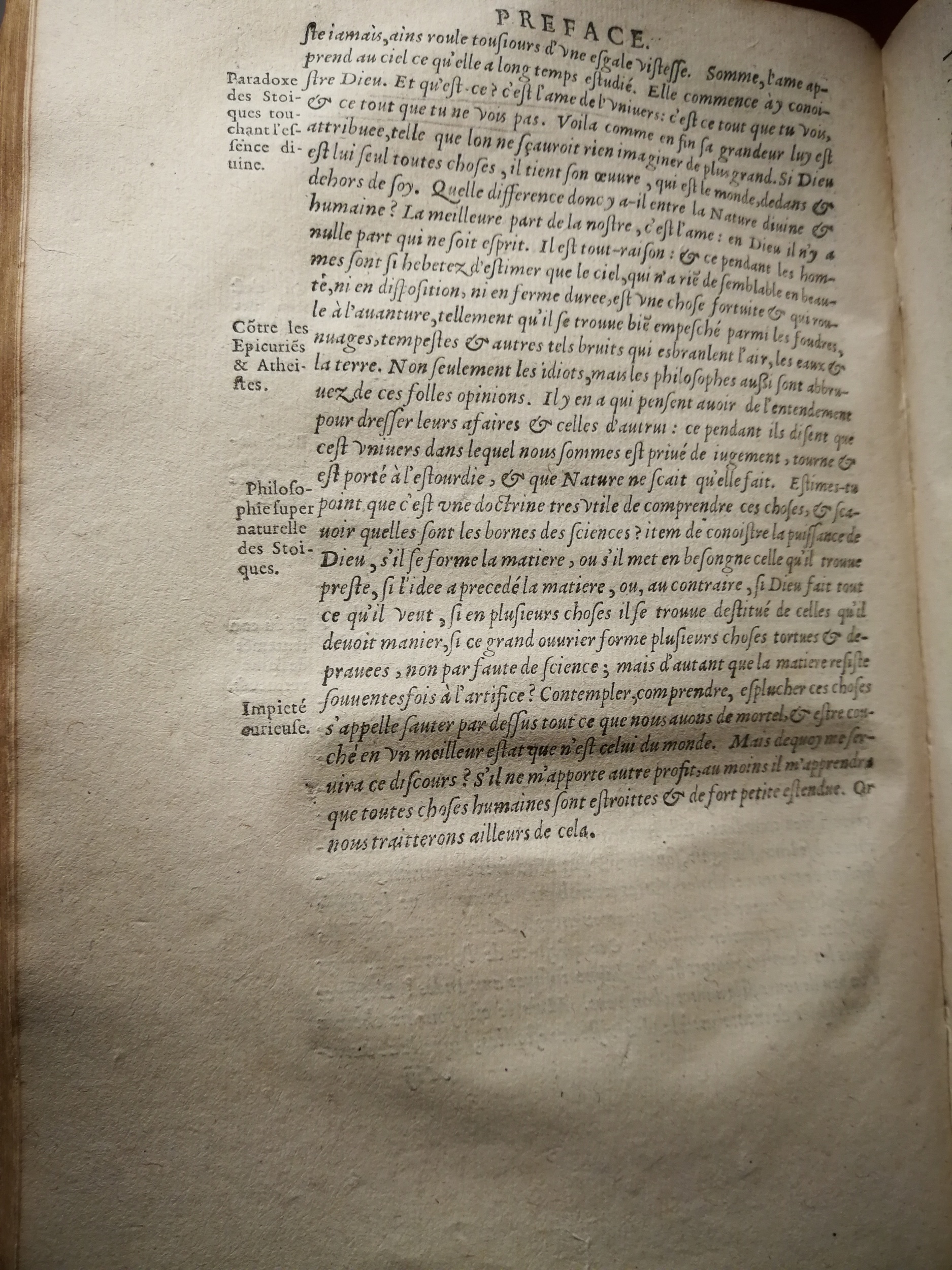 1595 - Jean Houzé - Œuvres morales et mêlées de Sénèque, Trésor de philosophie morale - T. 3 - BnF