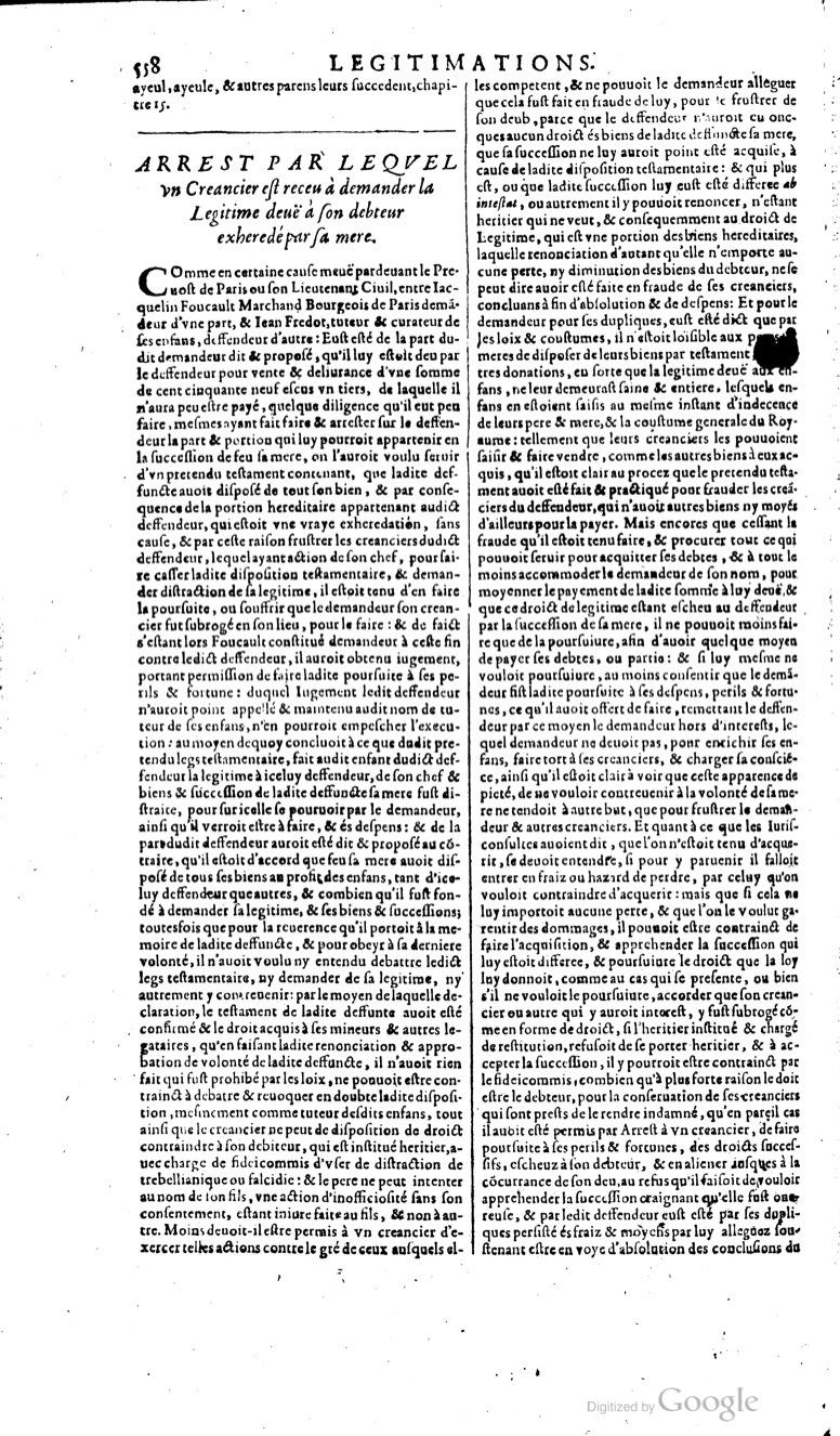 1629 - Veuve Nicolas Buon - Trésor du droit français (29620 T. 2) - BM Lyon