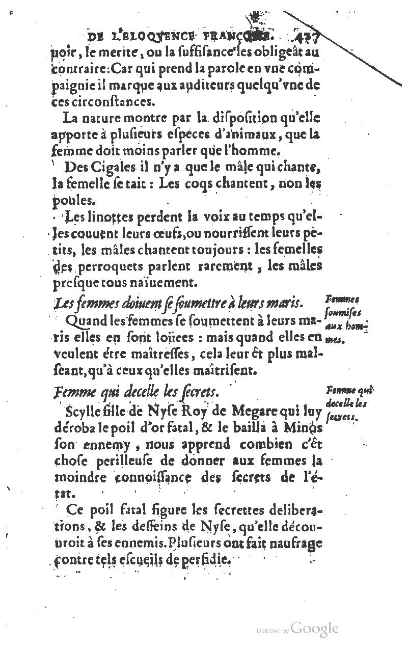 1610 - Louis Coste - Trésor de l’éloquence française (Seconde partie) - BM Lyon