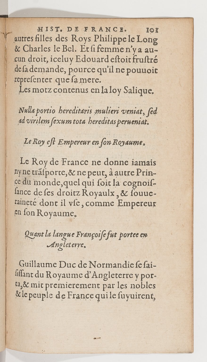 1583 - Galiot Corrozet - Trésor des histoires de France - BnF
