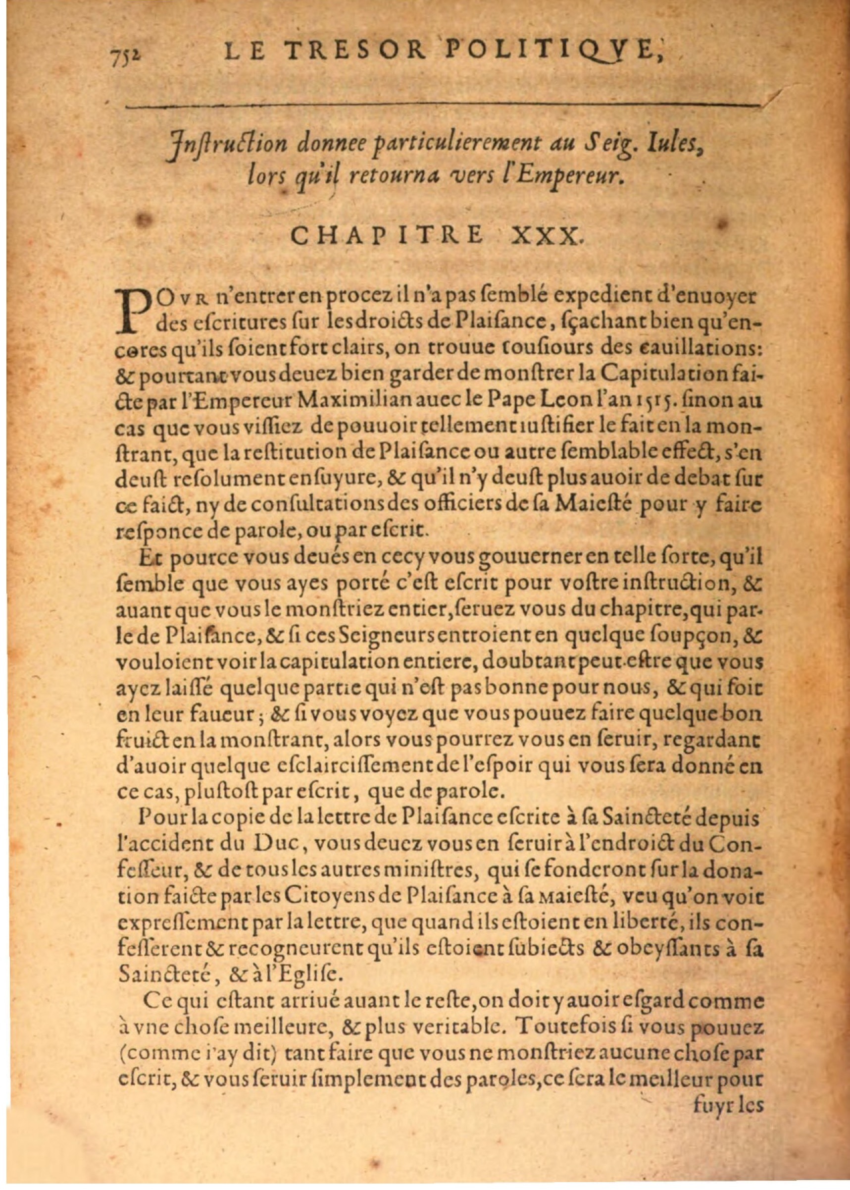 1608 - Pierre Chevalier - Trésor politique - BSB Munich