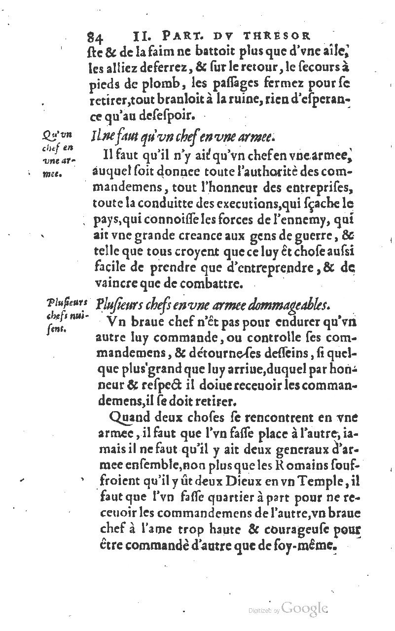 1610 - Louis Coste - Trésor de l’éloquence française (Seconde partie) - BM Lyon