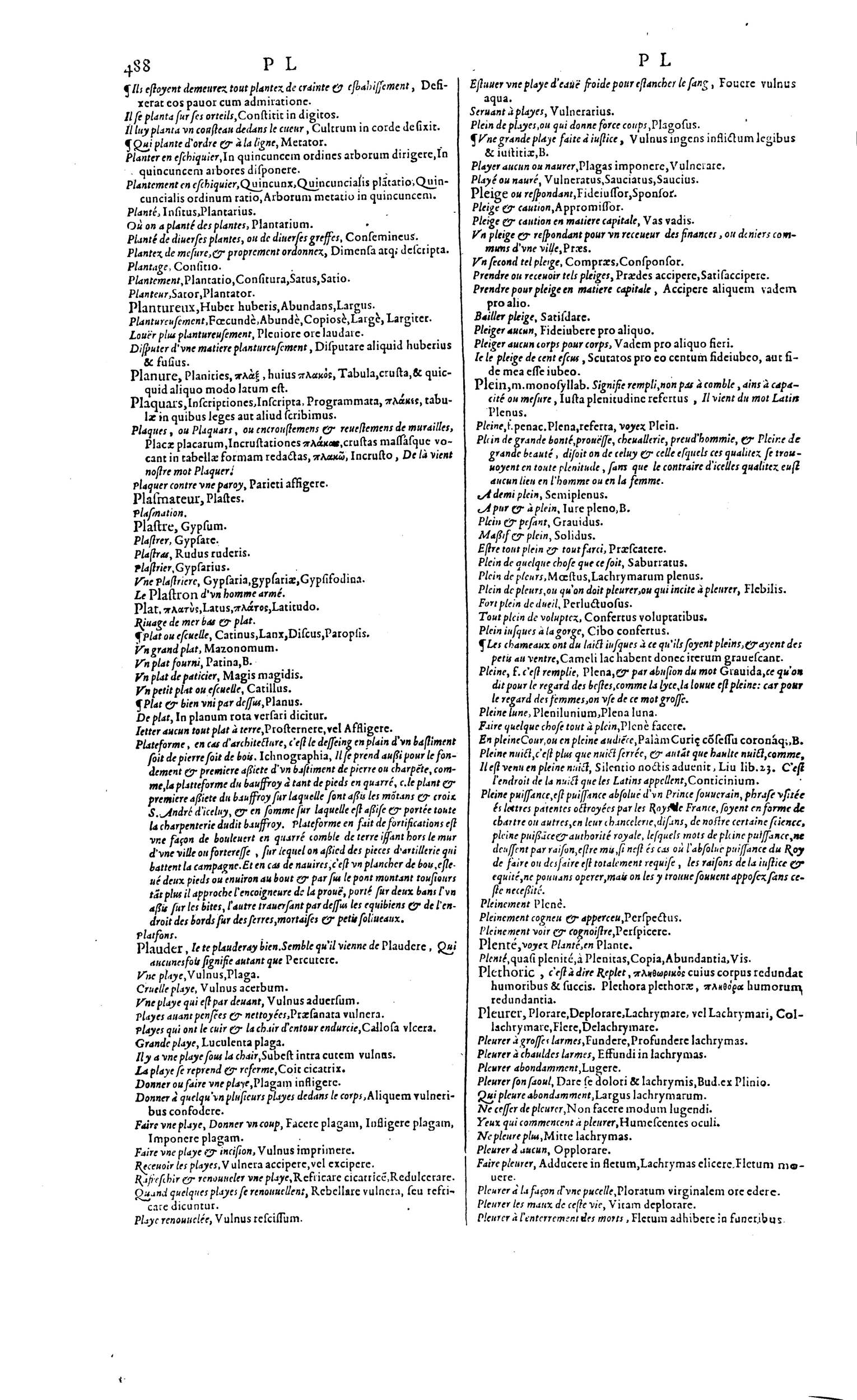 1606 - David Douceur - Trésor de la langue française - BM Lyon 1606 - David Douceur - Trésor de la langue française - BM Lyon