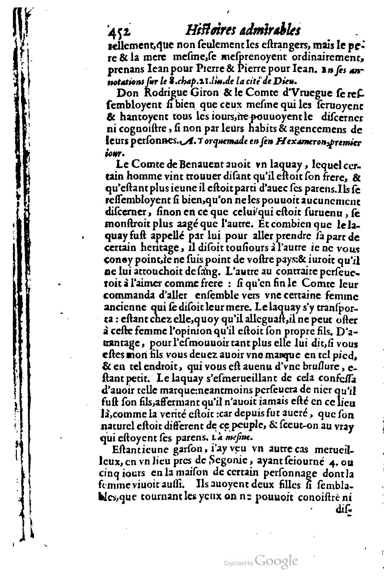 1620 - Samuel Crespin - Trésor d’histoires admirables et mémorables - BCU Lausanne
