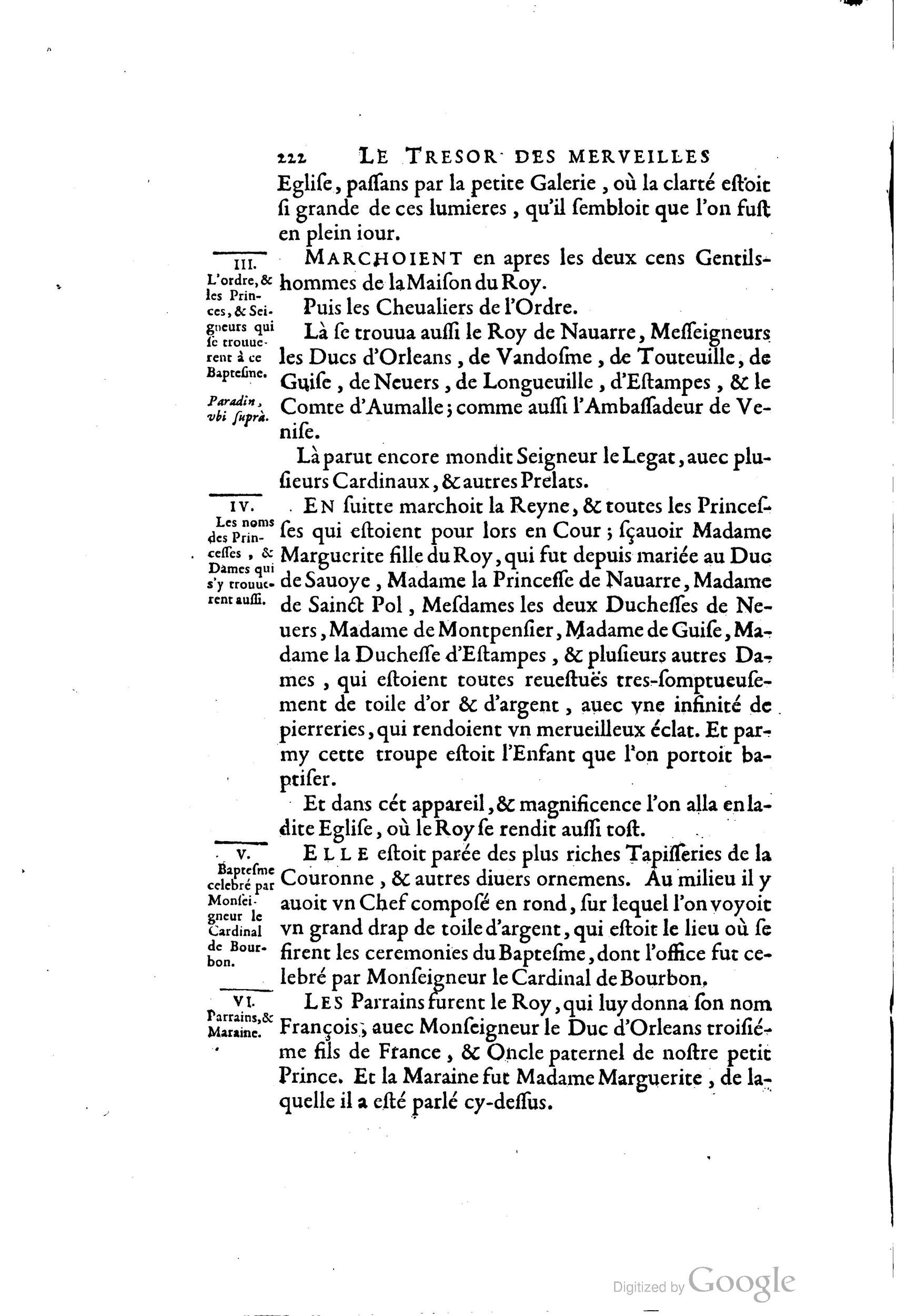 1642 - Sébastien Cramoisy - Trésor des merveilles de la maison royale de Fontainebleau - BM Lyon 1642 - Sébastien Cramoisy - Trésor des merveilles de la maison royale de Fontainebleau - BM Lyon