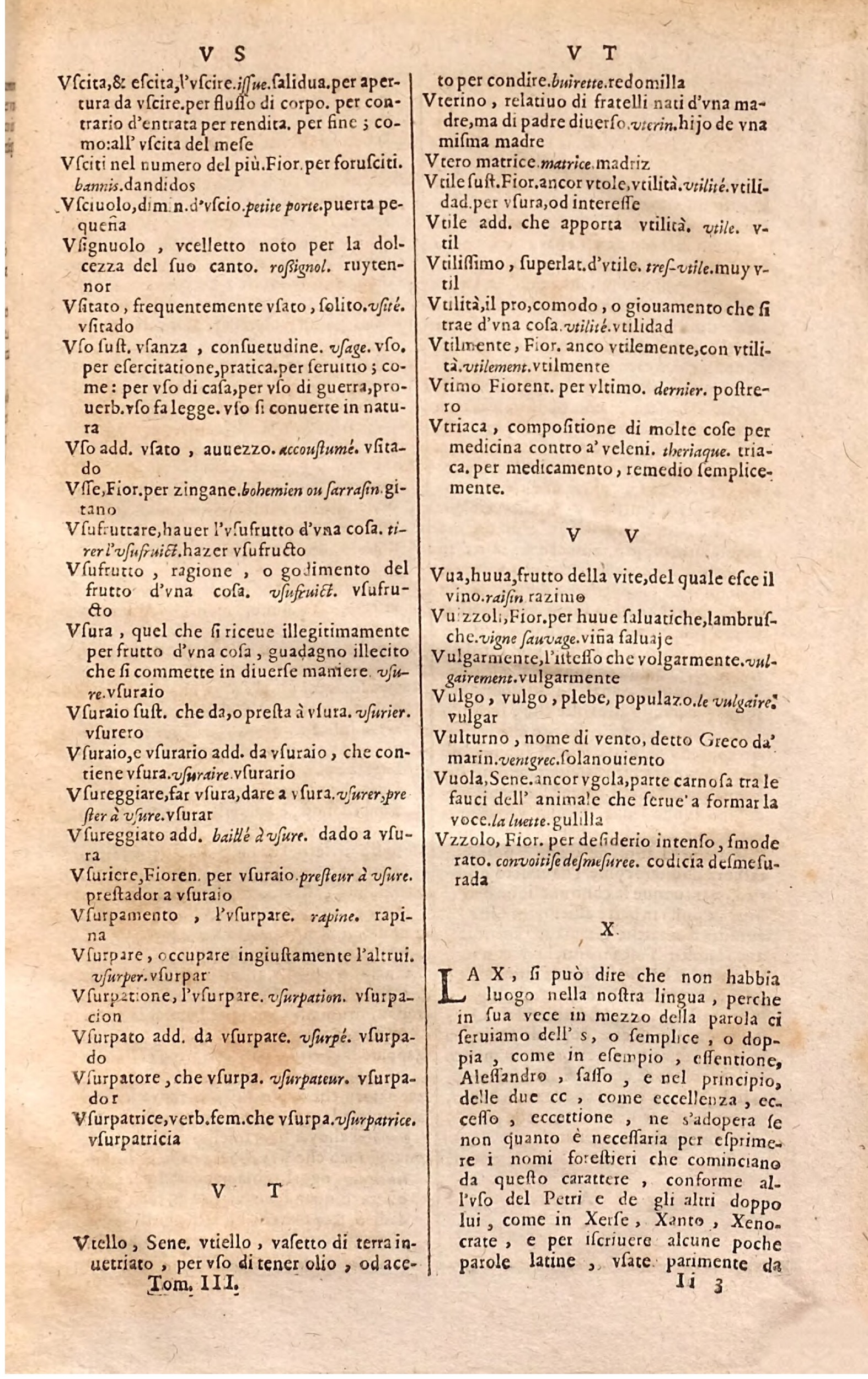 1627 - Jacques Crespin - Trésor des trois langues (Troisième partie) - Regensburg