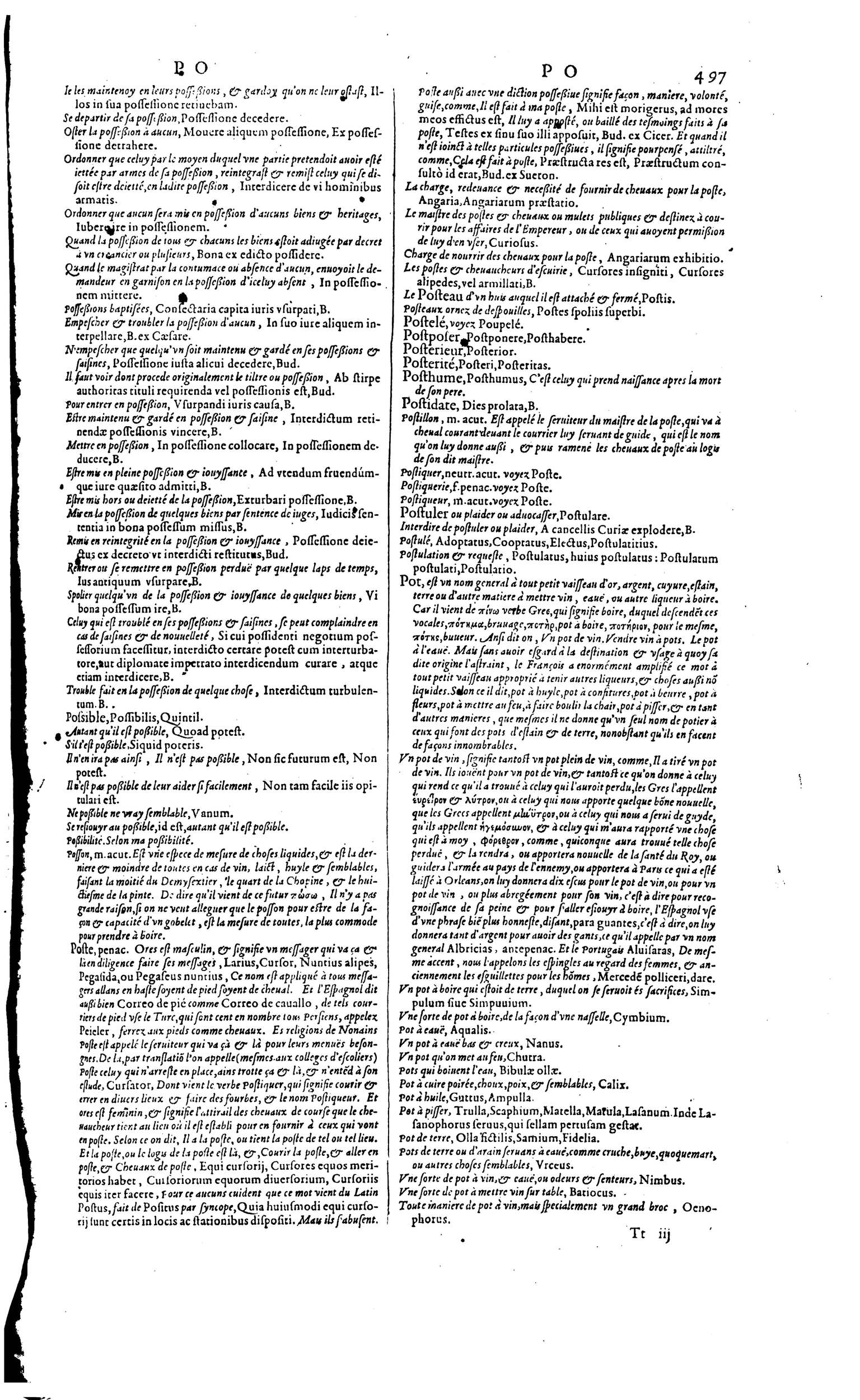 1606 - David Douceur - Trésor de la langue française - BM Lyon 1606 - David Douceur - Trésor de la langue française - BM Lyon