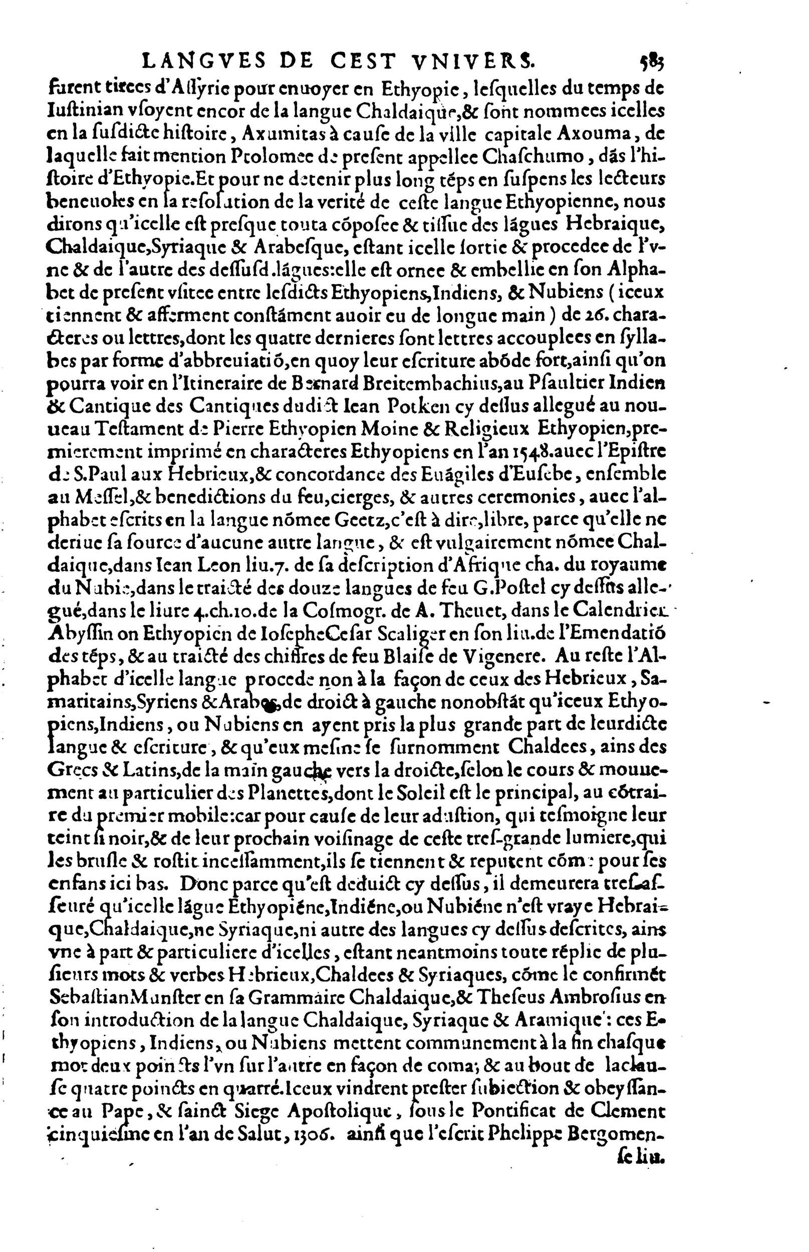 1619 - SHC - Trésor de l’histoire des langues de cet univers - BSB Munich