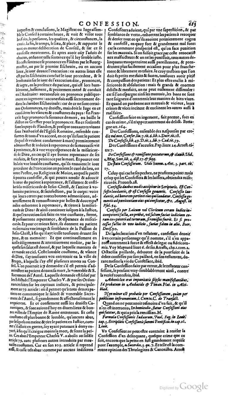 1629 - Veuve Nicolas Buon - Trésor du droit français (29620 T. 1) - BM Lyon