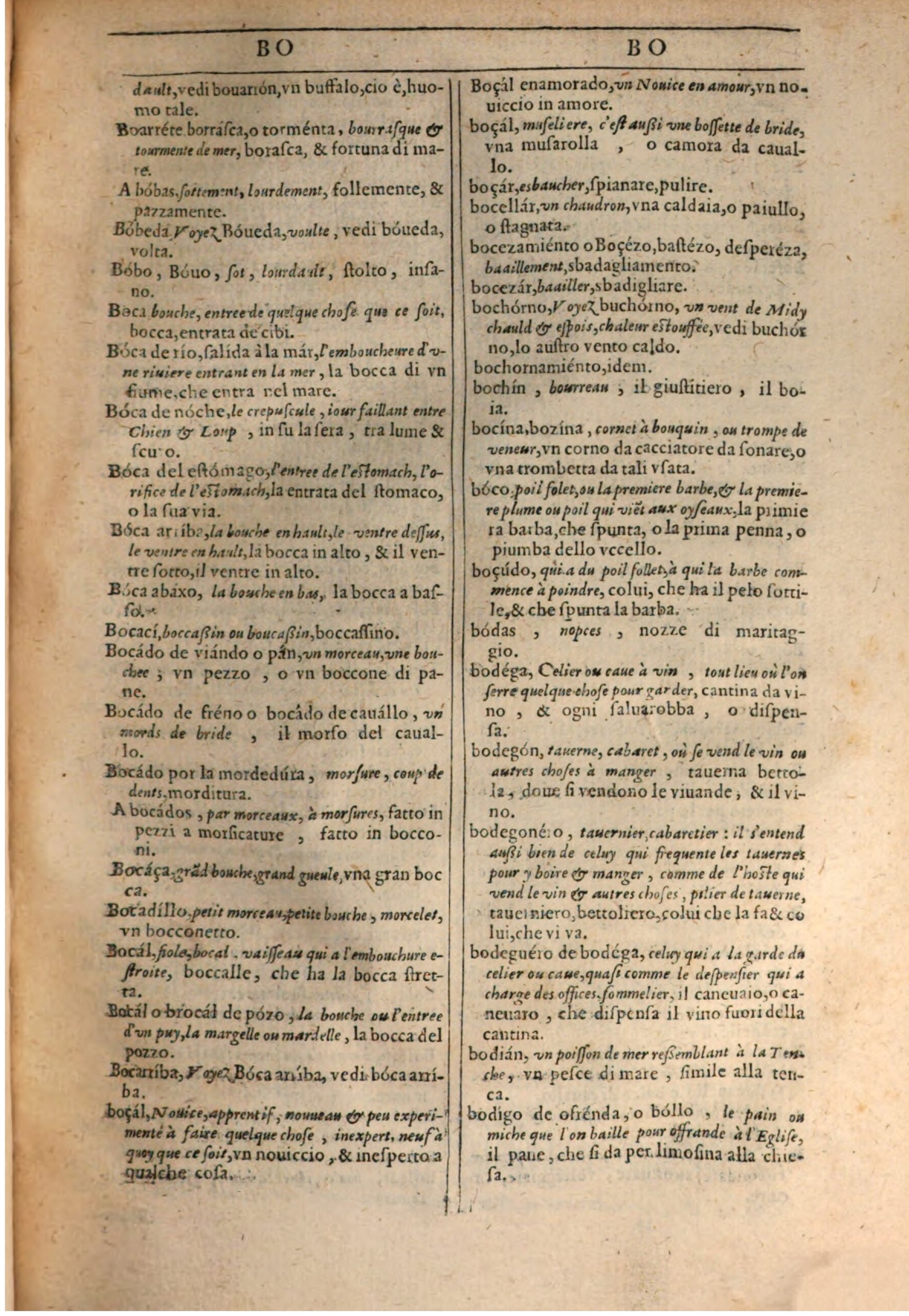 1609 - Philippe Albert et Alexandre Pernet - Trésor des trois langues française, italienne et espagnole (Première partie) - BSB Munich 1609 - Philippe Albert et Alexandre Pernet - Trésor des trois langues française, italienne et espagnole (Première partie) - BSB Munich