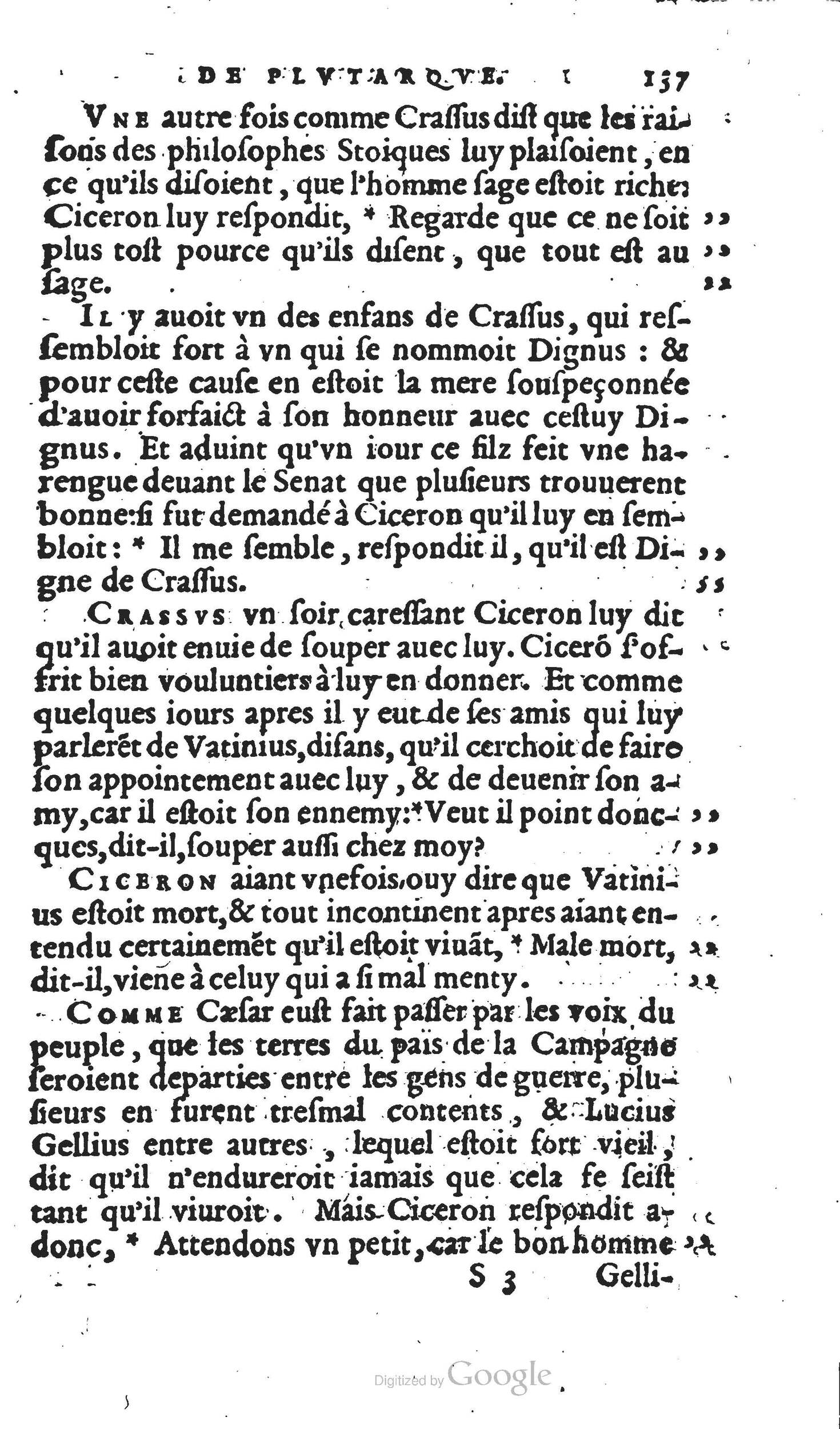 1567 - Willem Silvius - Trésor des vies de Plutarque - Anvers Musée Plantin-Moretus