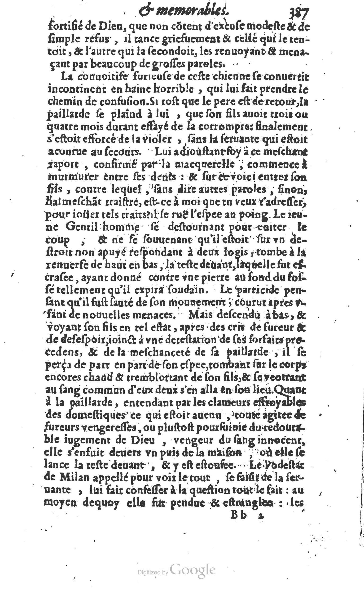 1610 - Paul Marceau - Trésor d’histoires admirables et mémorables - Princeton