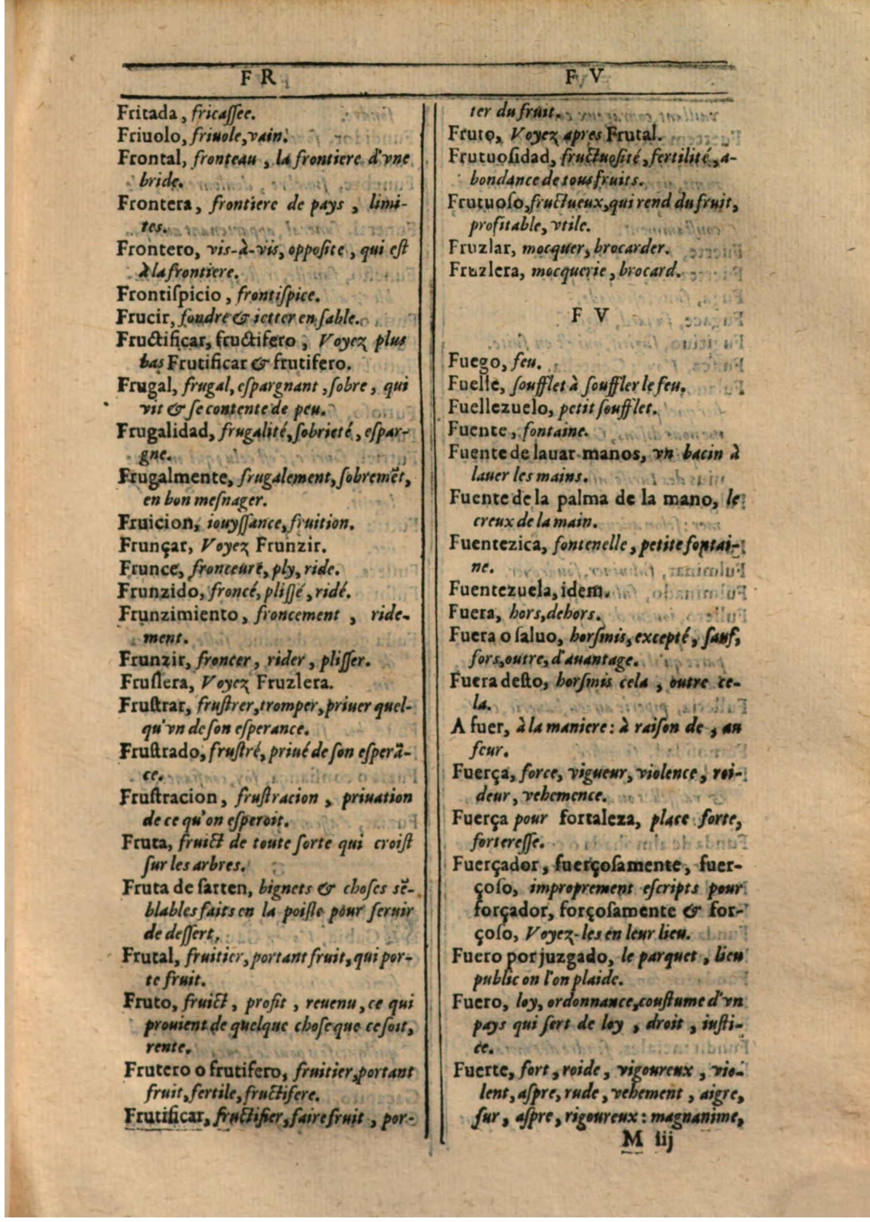 1607 - Marc Orry - Trésor des deux langues espagnole et française (Première partie) - BSB Munich 1607 - Marc Orry - Trésor des deux langues espagnole et française (Première partie) - BSB Munich