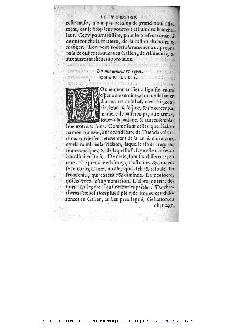 1560 - Pierre et Jan Moine - Trésor de médecine - Université Paris Cité