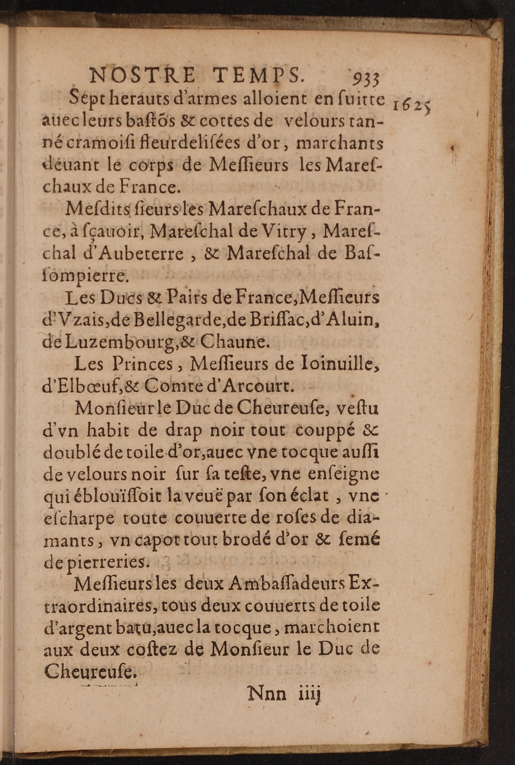 1626 - Joseph Bouillerot - Trésor de l’histoire générale de notre temps - BnF Arsenal