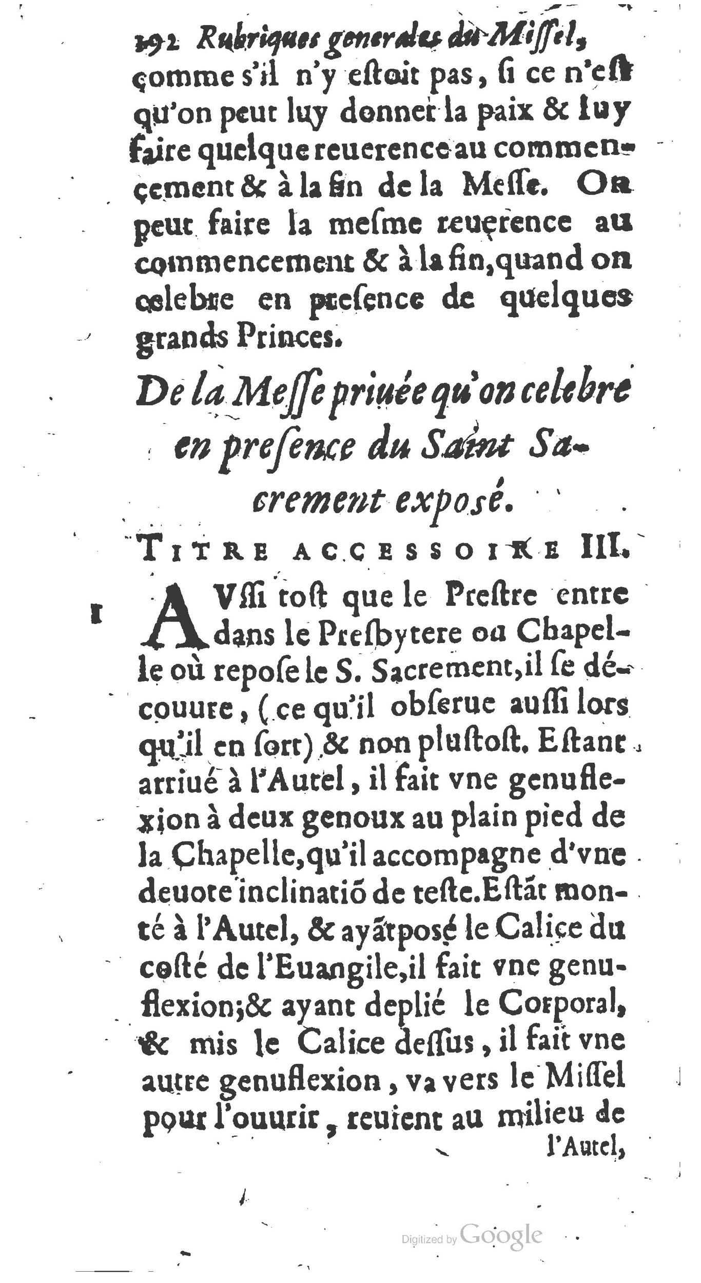 1651 - Jean Guillermet - Abrégé du trésor des cérémonies ecclésiastiques - BM Lyon