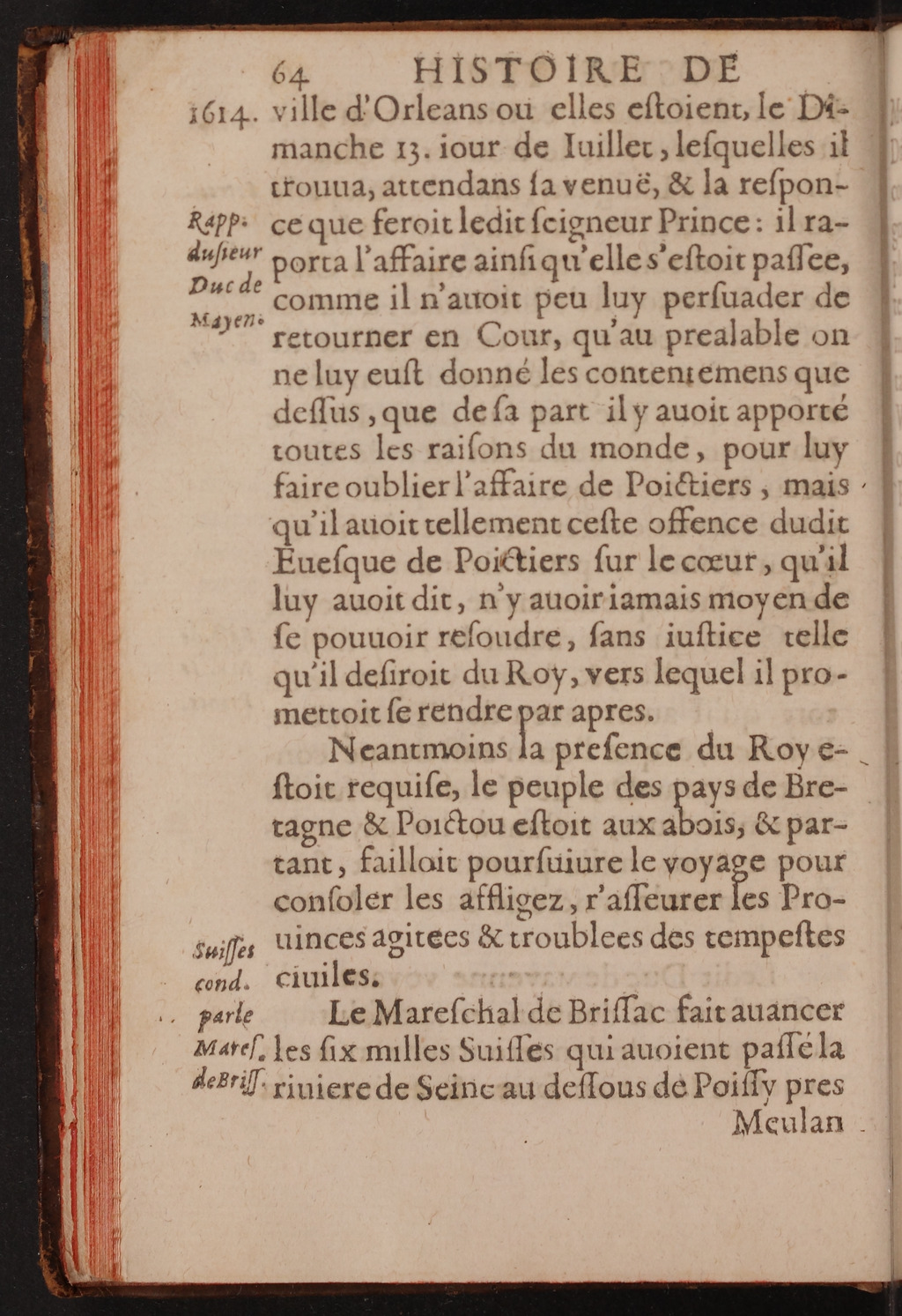 1624 - Joseph Bouillerot - Trésor de l’histoire générale de notre temps - BnF Arsenal