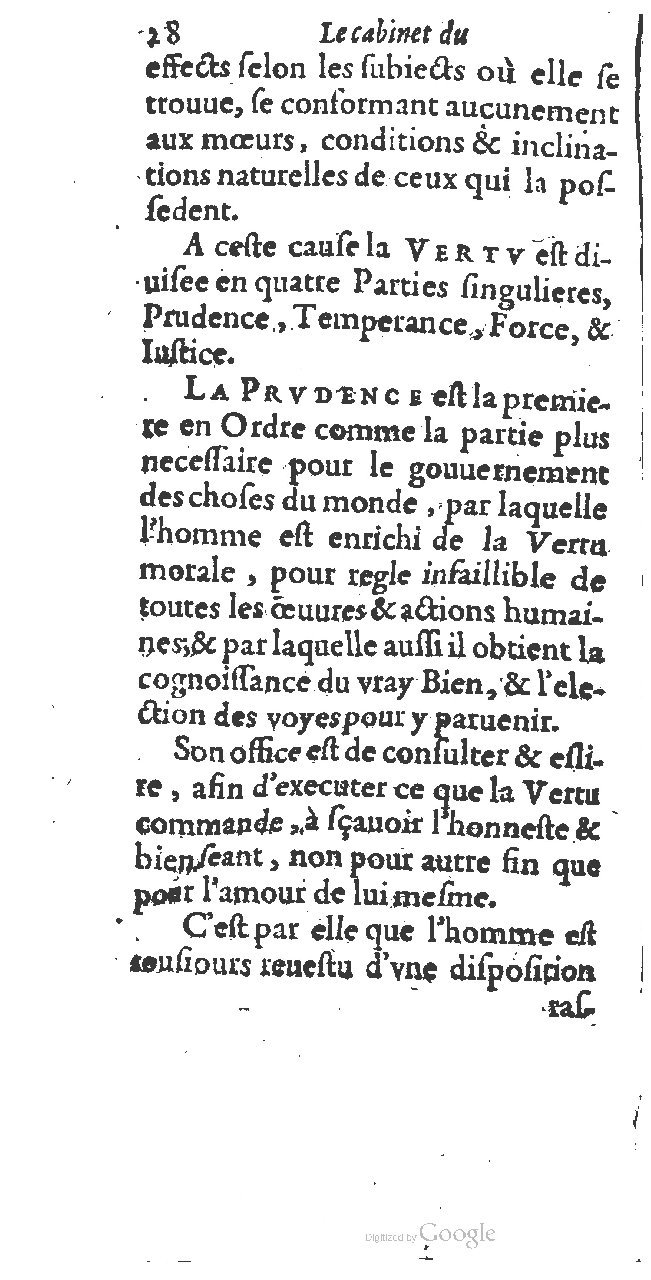 1615 - François Le Fèvre - Cabinet du vrai trésor - BCU Lausanne