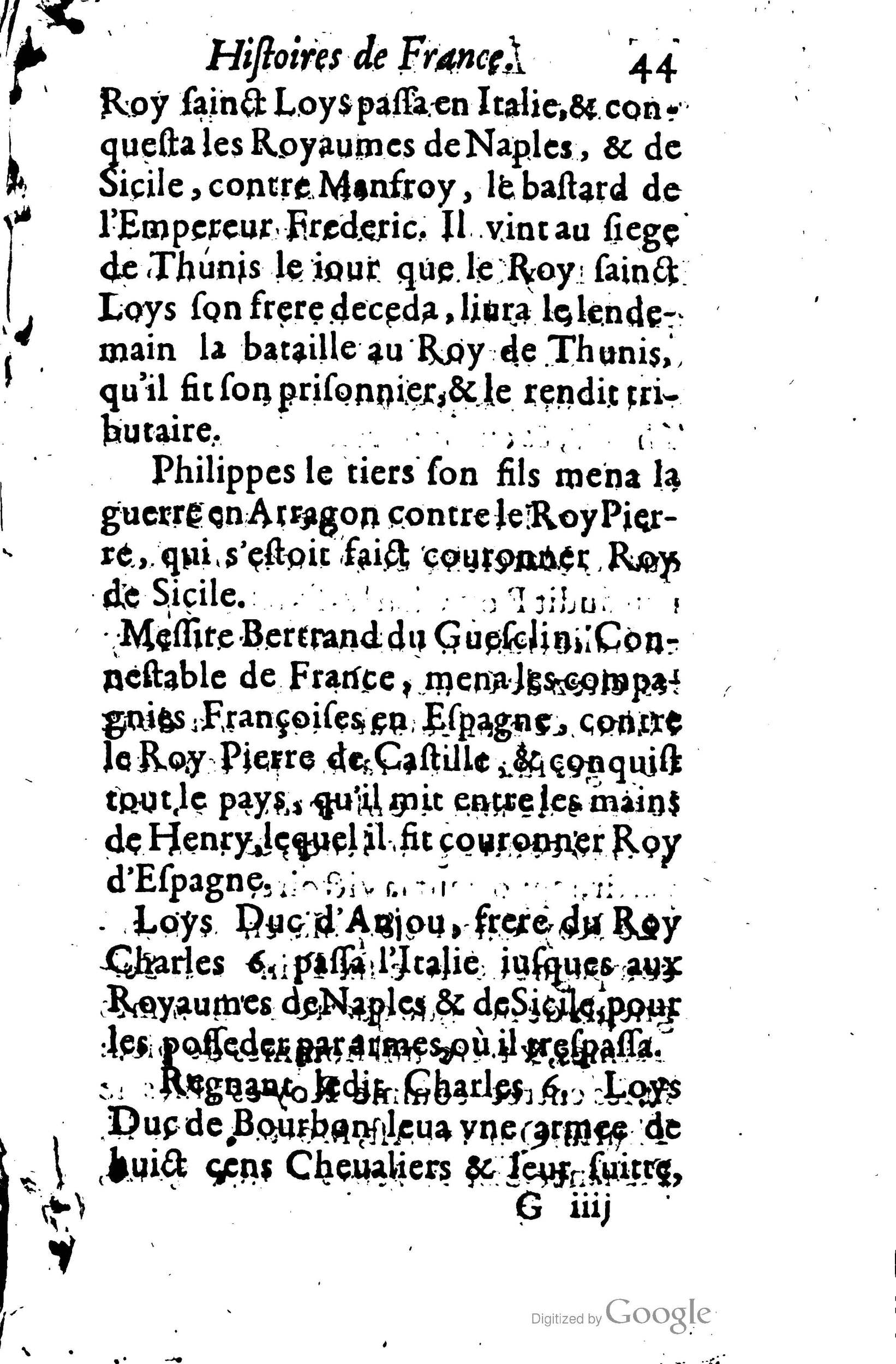 1619 - Jean Corrozet - Trésor des histoires de France - BSB Munich