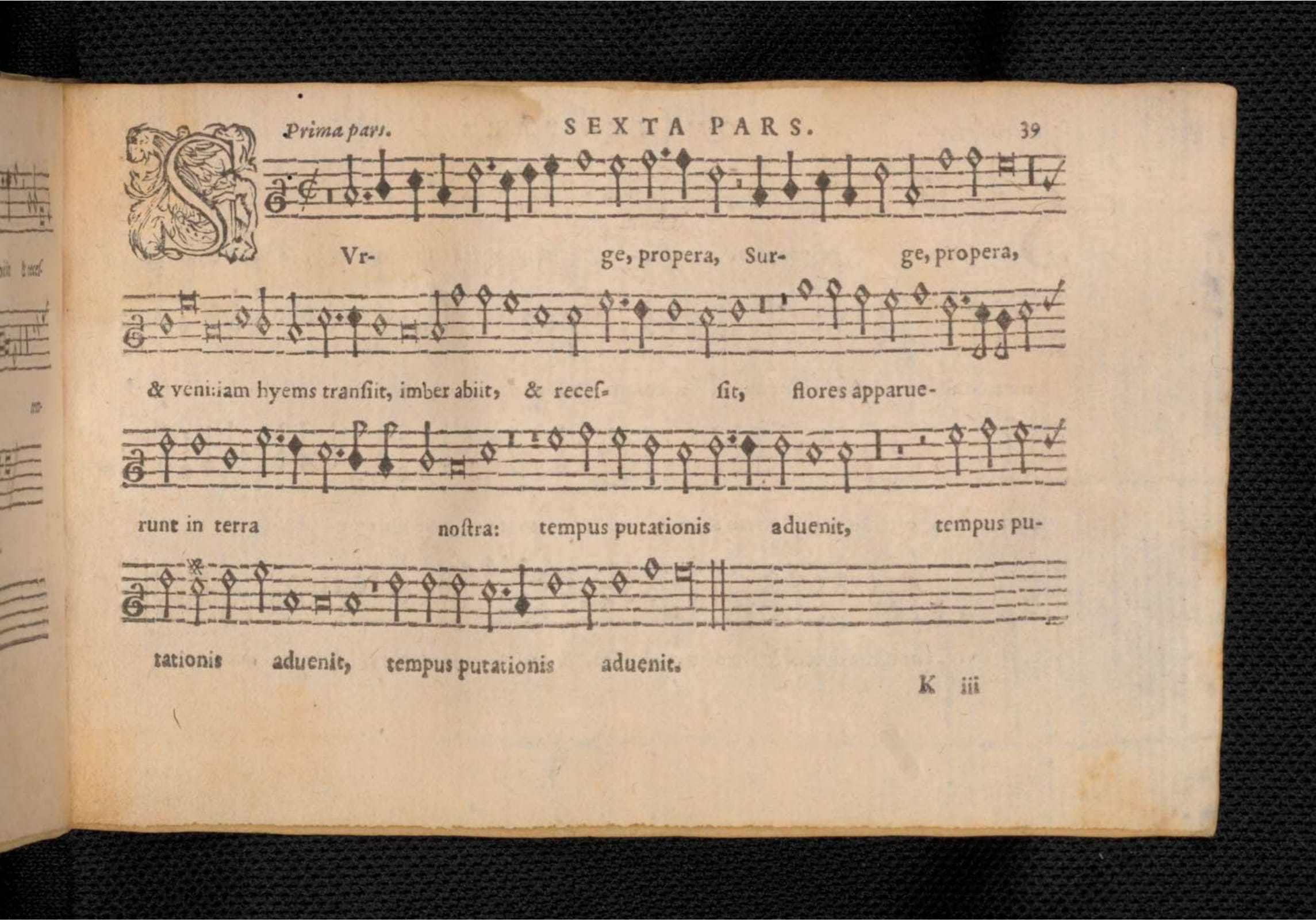 1576 - [Pierre de Saint-André] - Trésor de musique d’Orlande de Lassus Quinta et Sexta pars - KBR Bruxelles