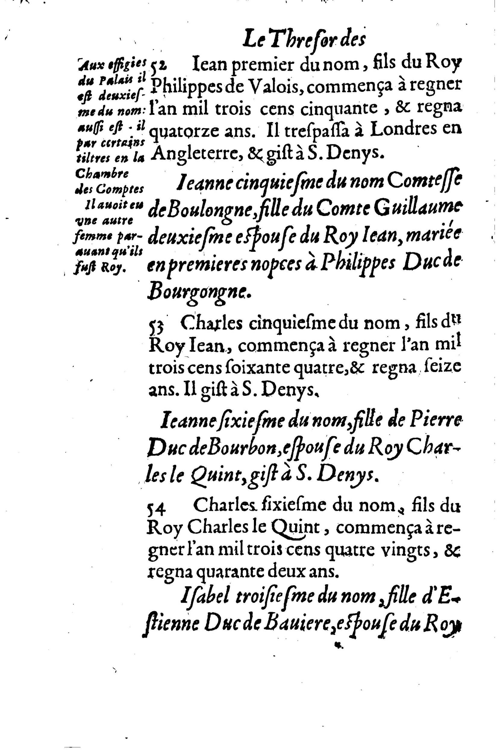 1633 - Jean Corrozet - Trésor des histoires de France - BM Lyon 1633 - Jean Corrozet - Trésor des histoires de France - BM Lyon