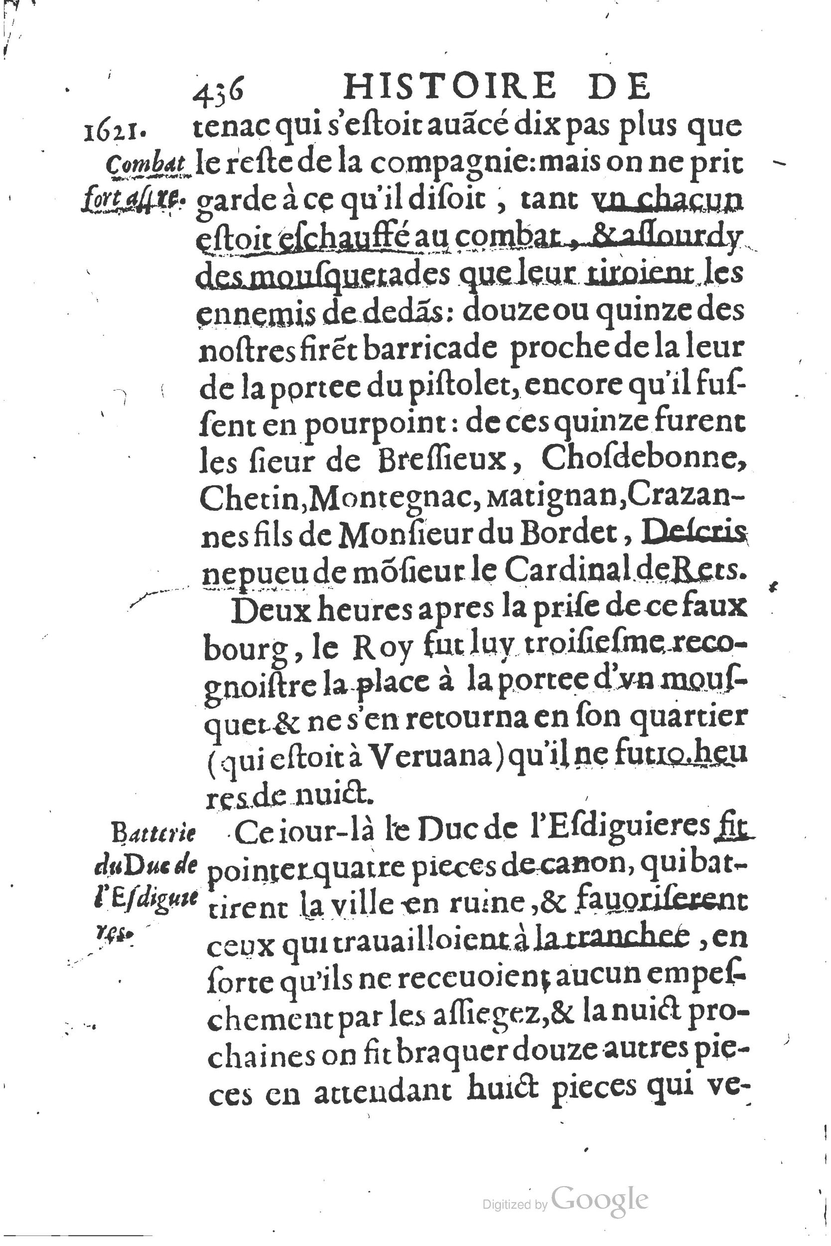 1626 - Joseph Bouillerot - Trésor de l’histoire générale de notre temps - BSB Munich