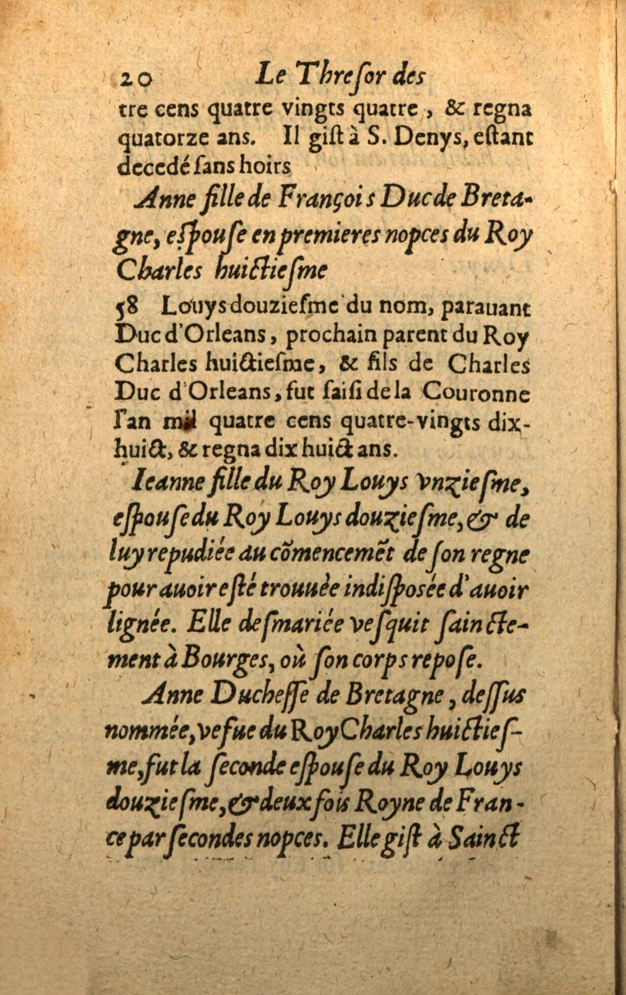 1639 - Jean Corrozet - Trésor des histoires de France - BSB Munich 1639 - Jean Corrozet - Trésor des histoires de France - BSB Munich
