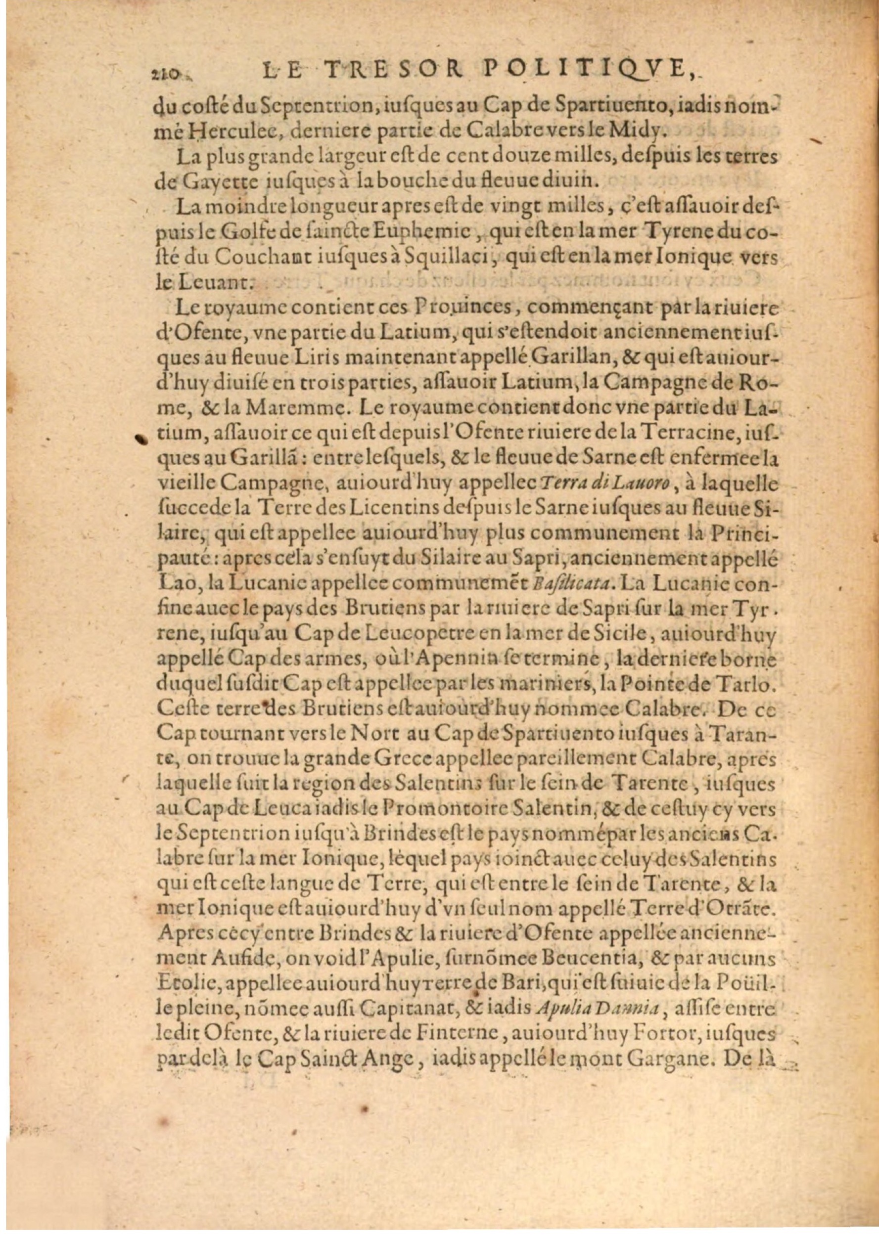 1608 - Nicolas Du Fossé - Trésor politique - BSB Munich