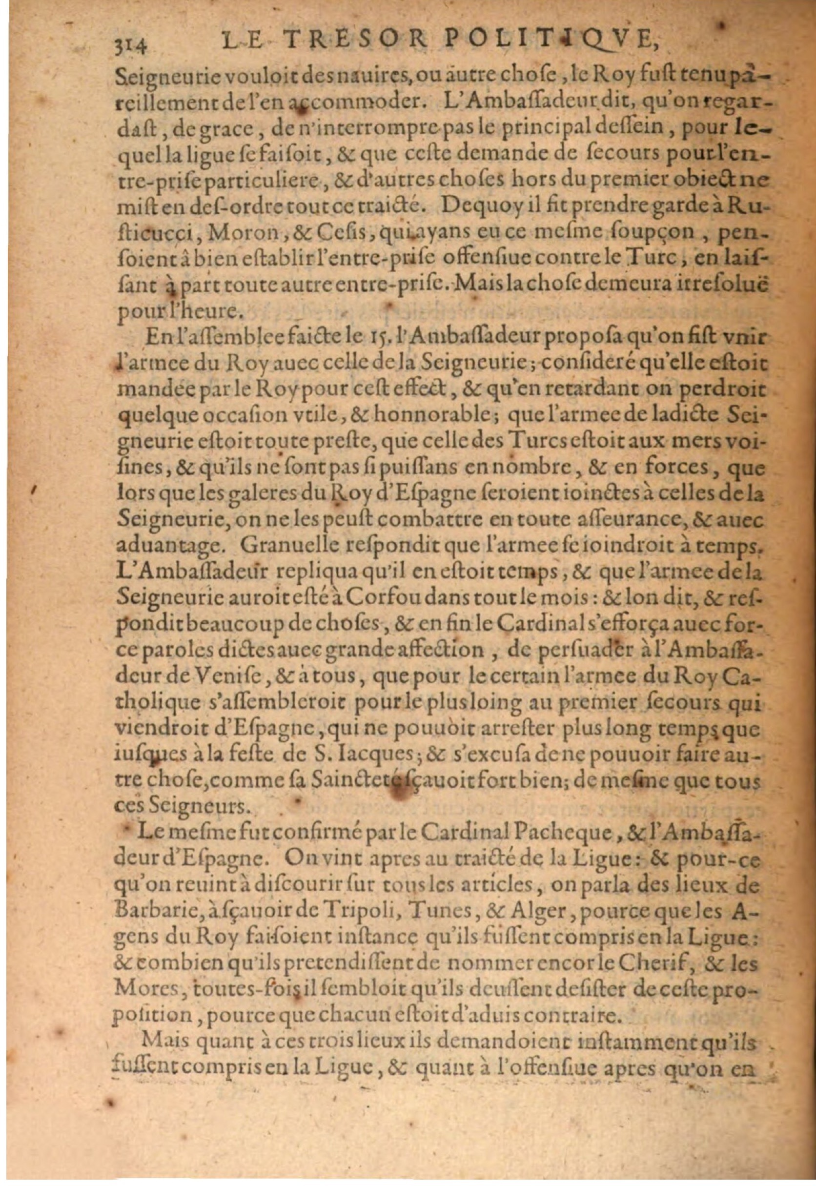 1608 - Pierre Chevalier - Trésor politique - BSB Munich