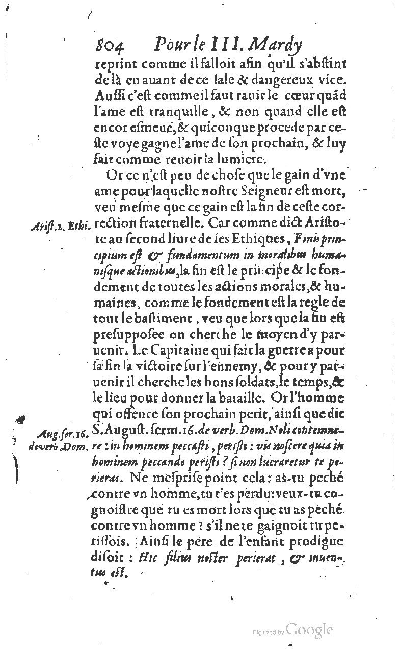 1607 - Nicolas Du Fossé - Trésor quadragésimal - T 01 - BM Lyon