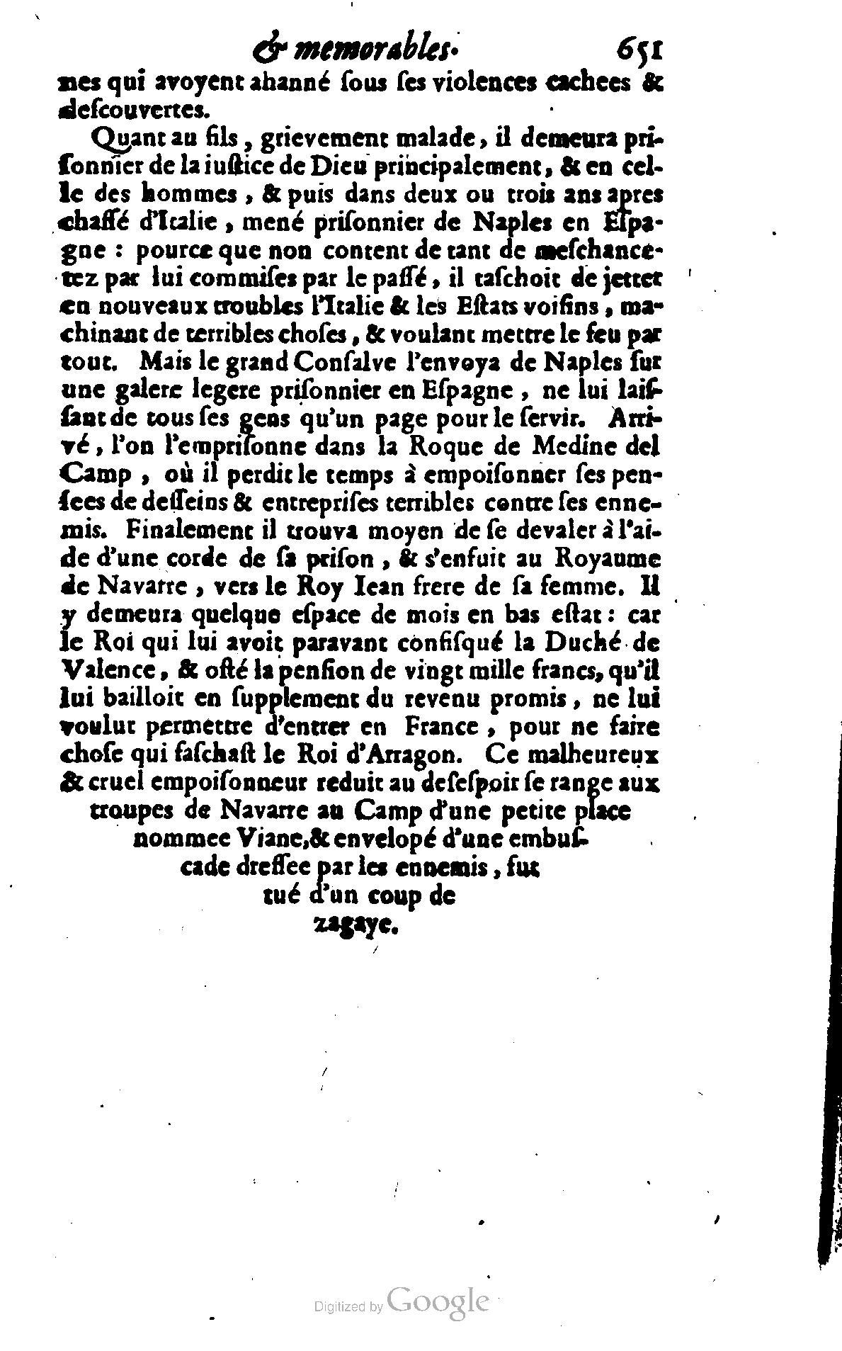 1628 - Jacques Crespin - Trésor d’histoires admirables et mémorables - BSB Munich