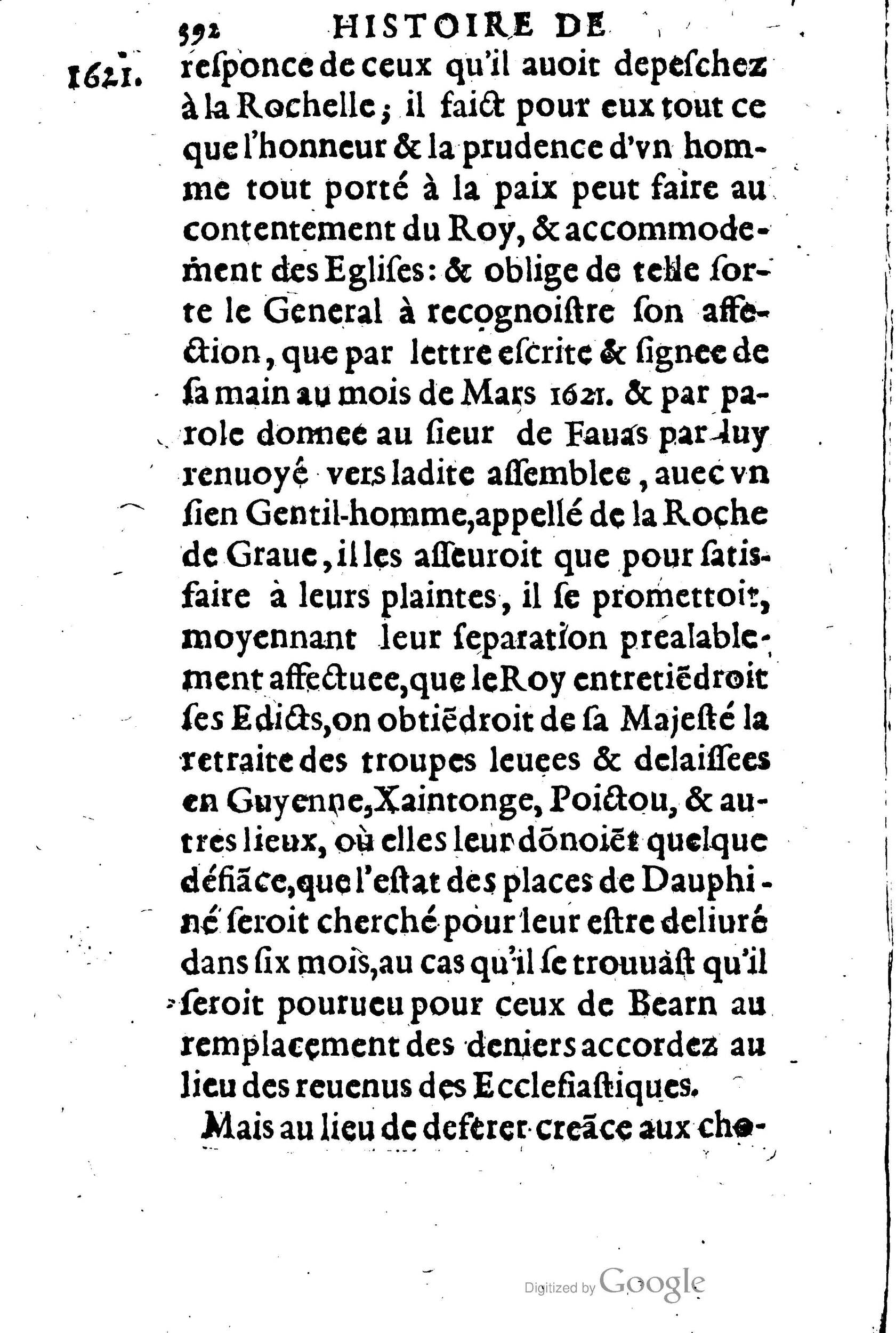 1623 - Joseph Bouillerot - Trésor de l’histoire générale de notre temps - BM Lyon