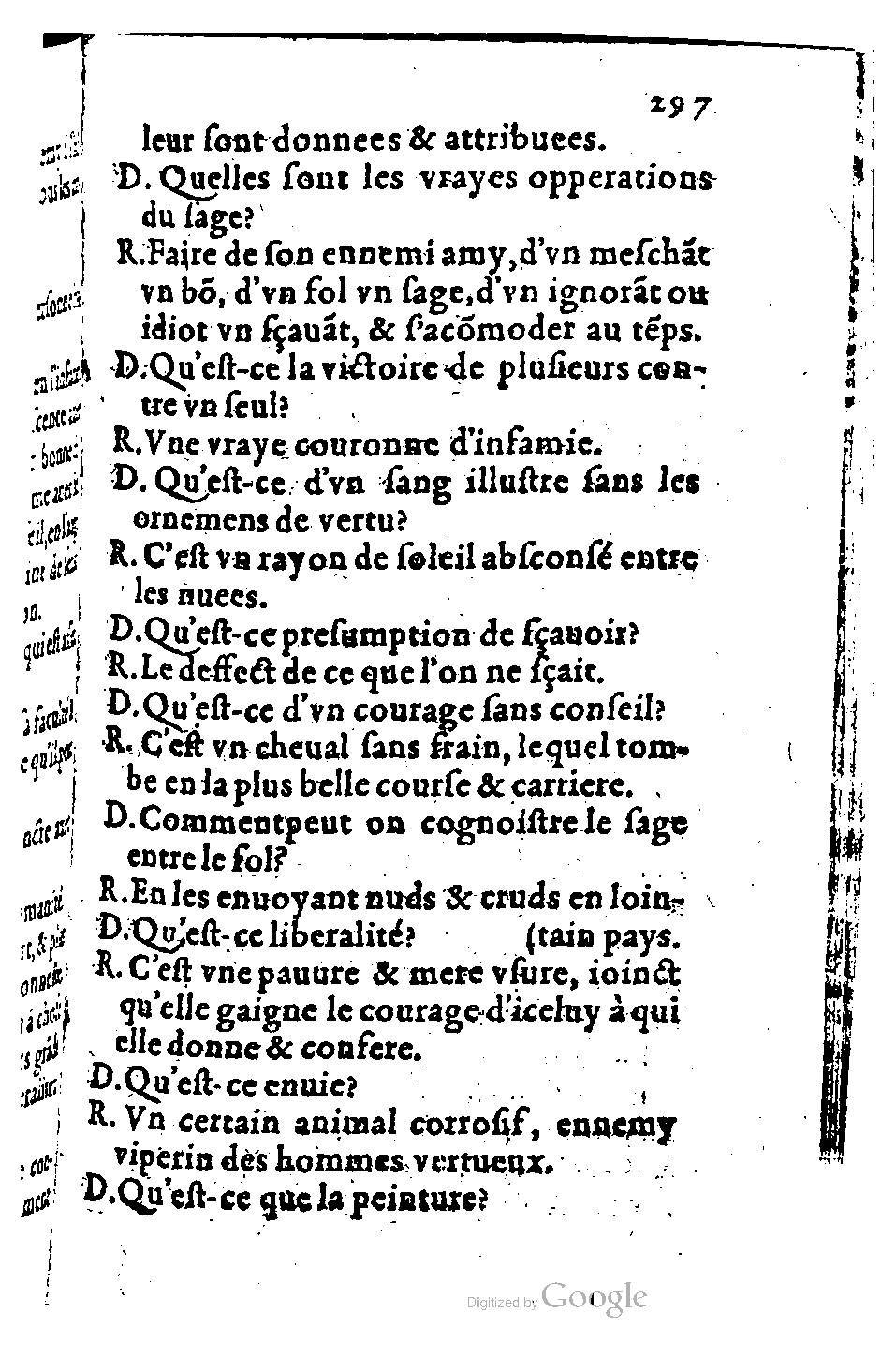 1582 - Nicolas Bonfons - Trésor des sentences dorées - BM Lyon