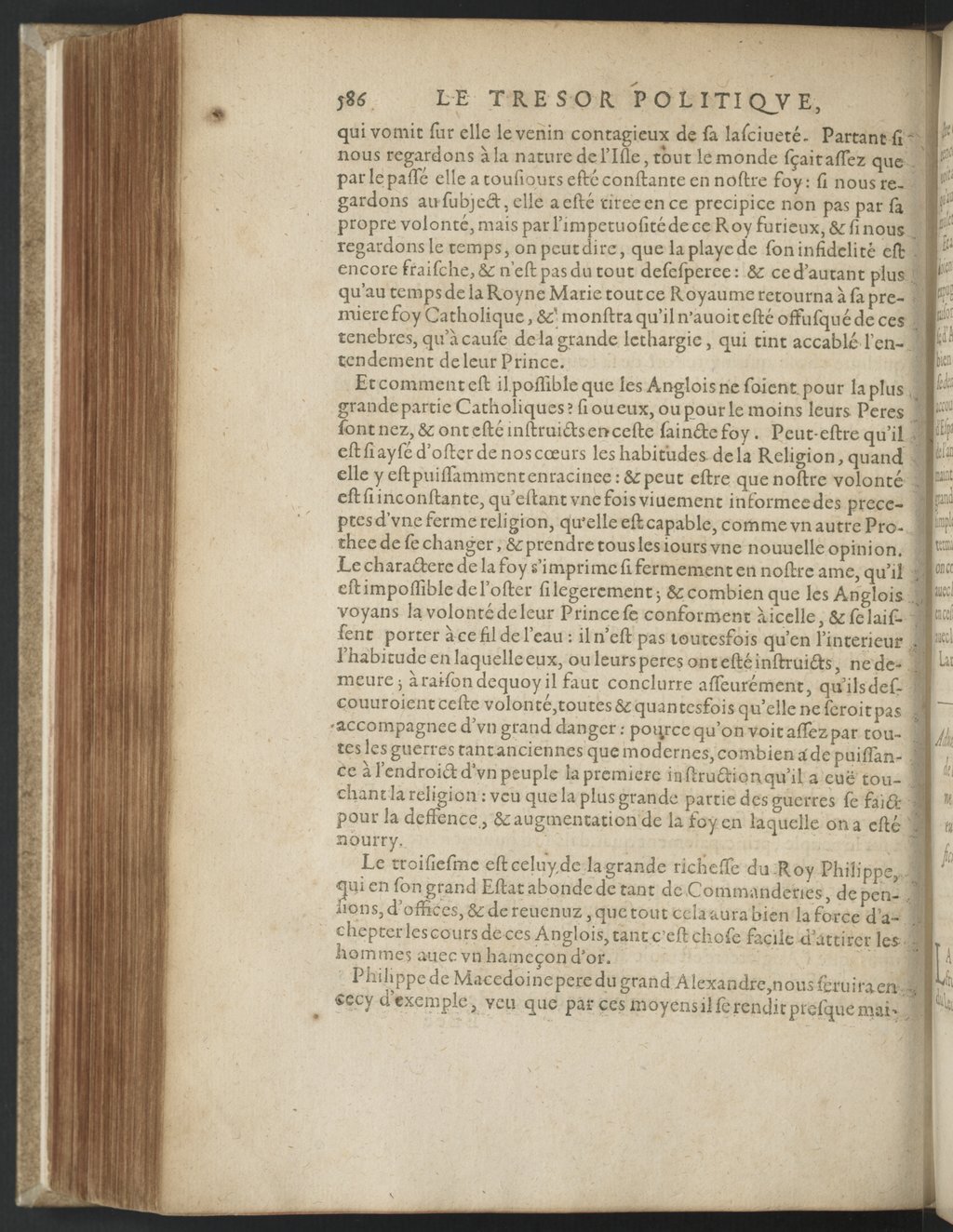 1608 - Nicolas Du Fossé - Trésor politique - BnF Tolbiac